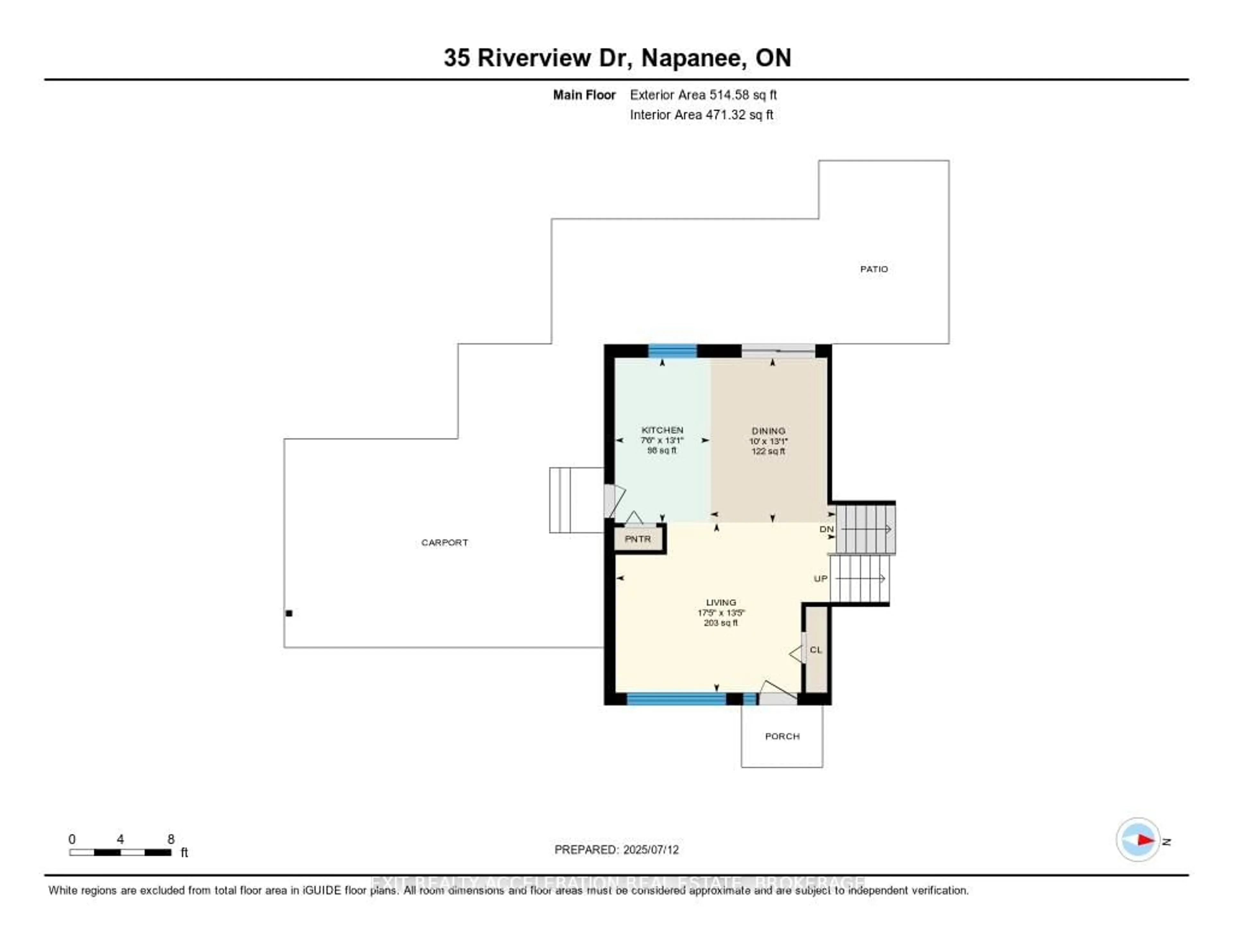 Floor plan for 35 Riverview Dr, Greater Napanee Ontario K7R 3A1