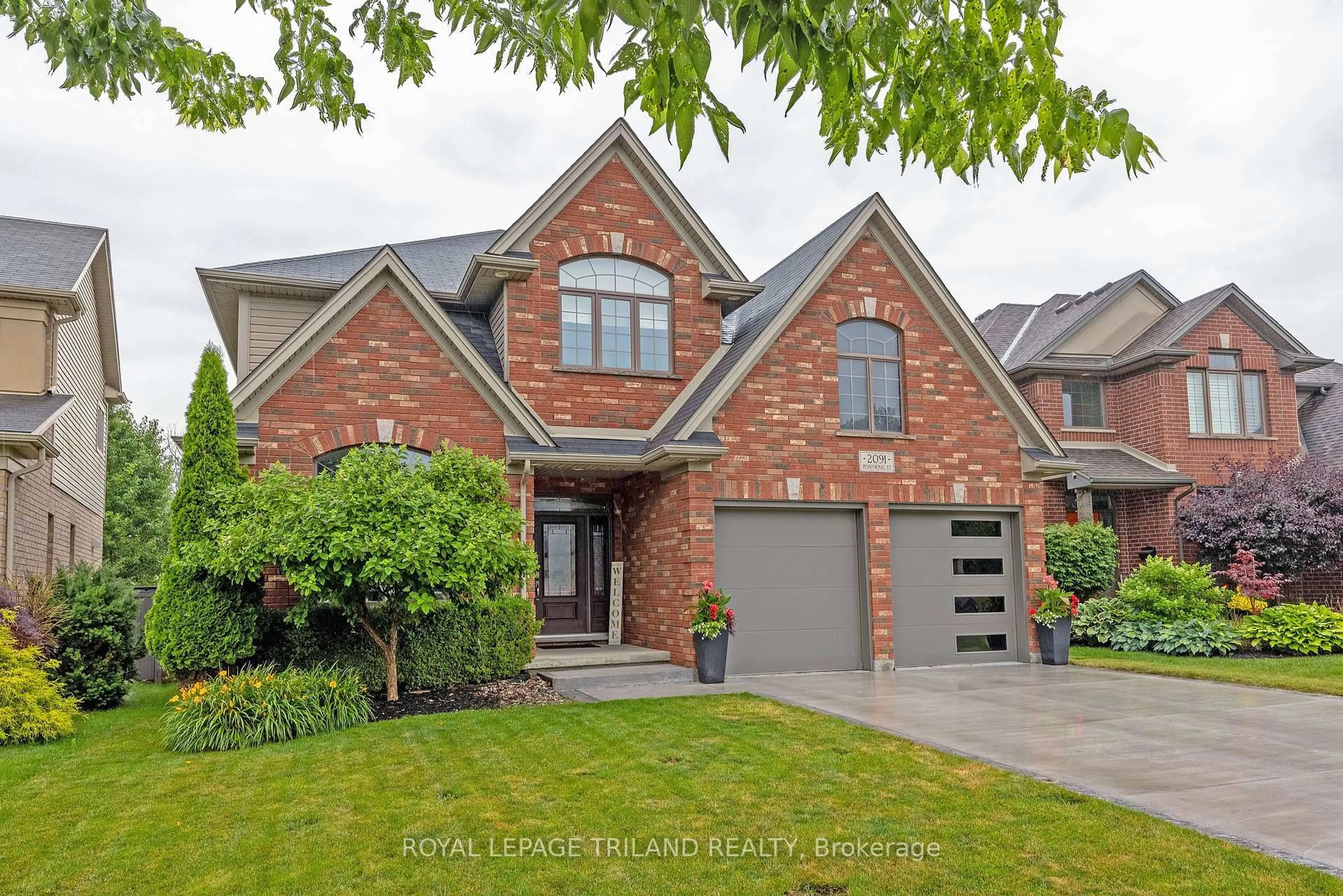 Home with brick exterior material, street for 2091 Pennyroyal St, London North Ontario N5X 0E6