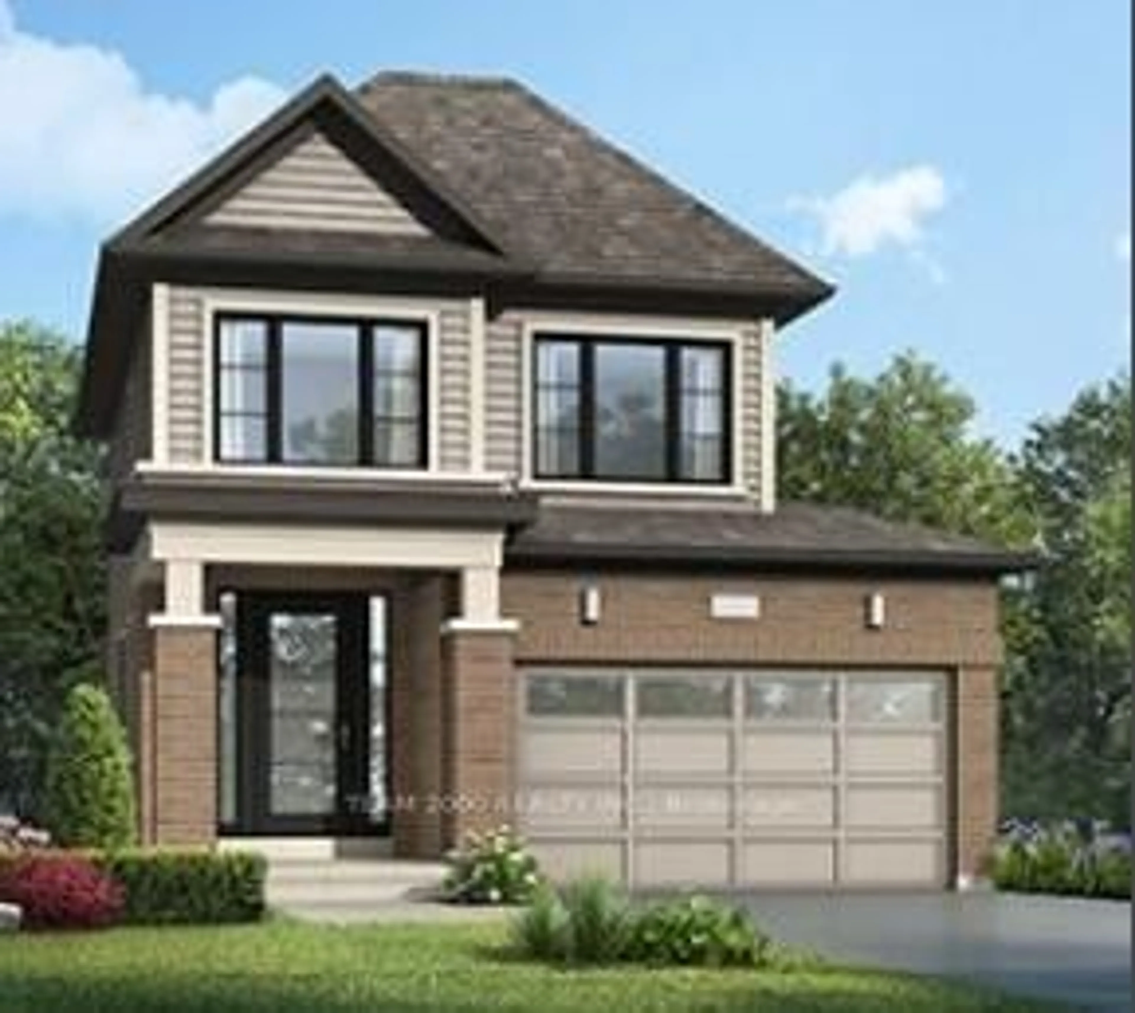 Home with brick exterior material, street for 8 Mayhew Lane, Hamilton Ontario L0R 1C0
