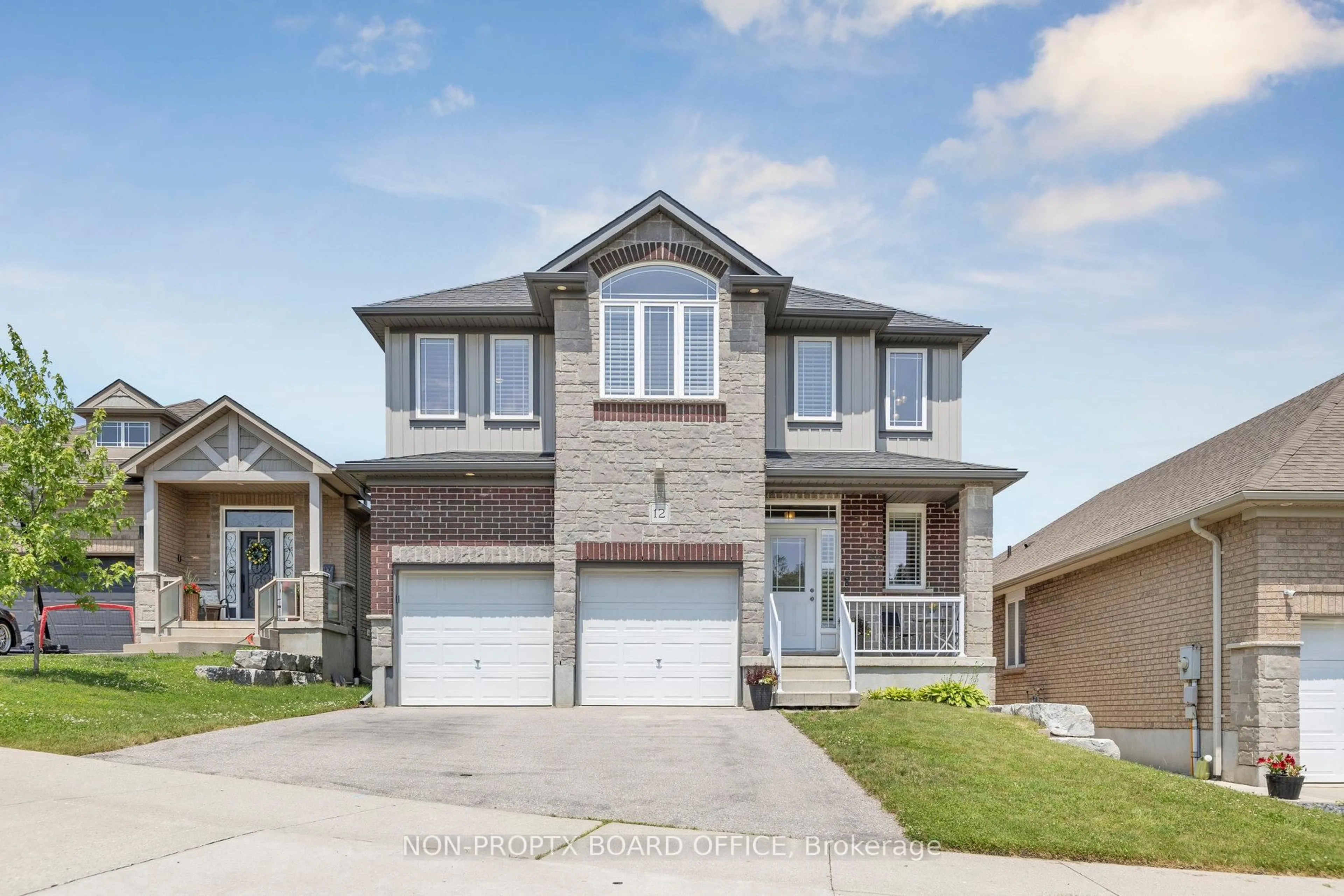 Home with brick exterior material, street for 12 Gouda Pl, Cambridge Ontario N1P 0B1