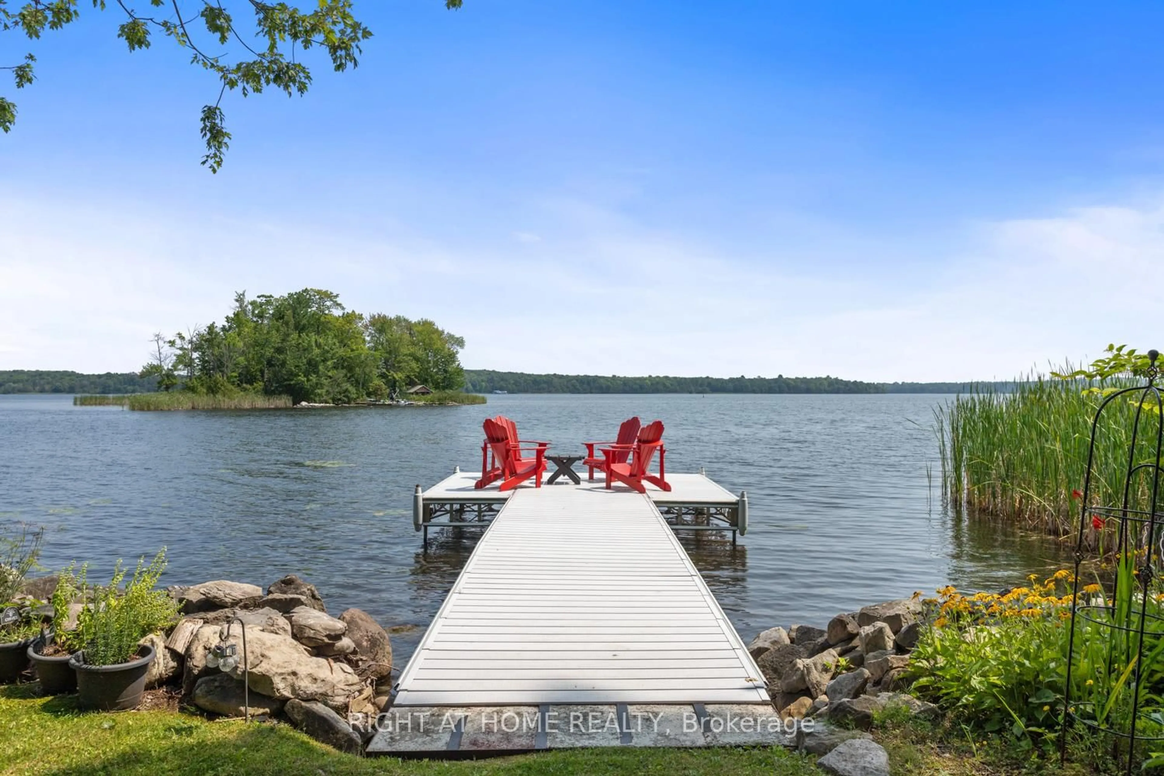 Patio, water/lake/river/ocean view for 60 McGregor Dr, Kawartha Lakes Ontario K0M 1A0