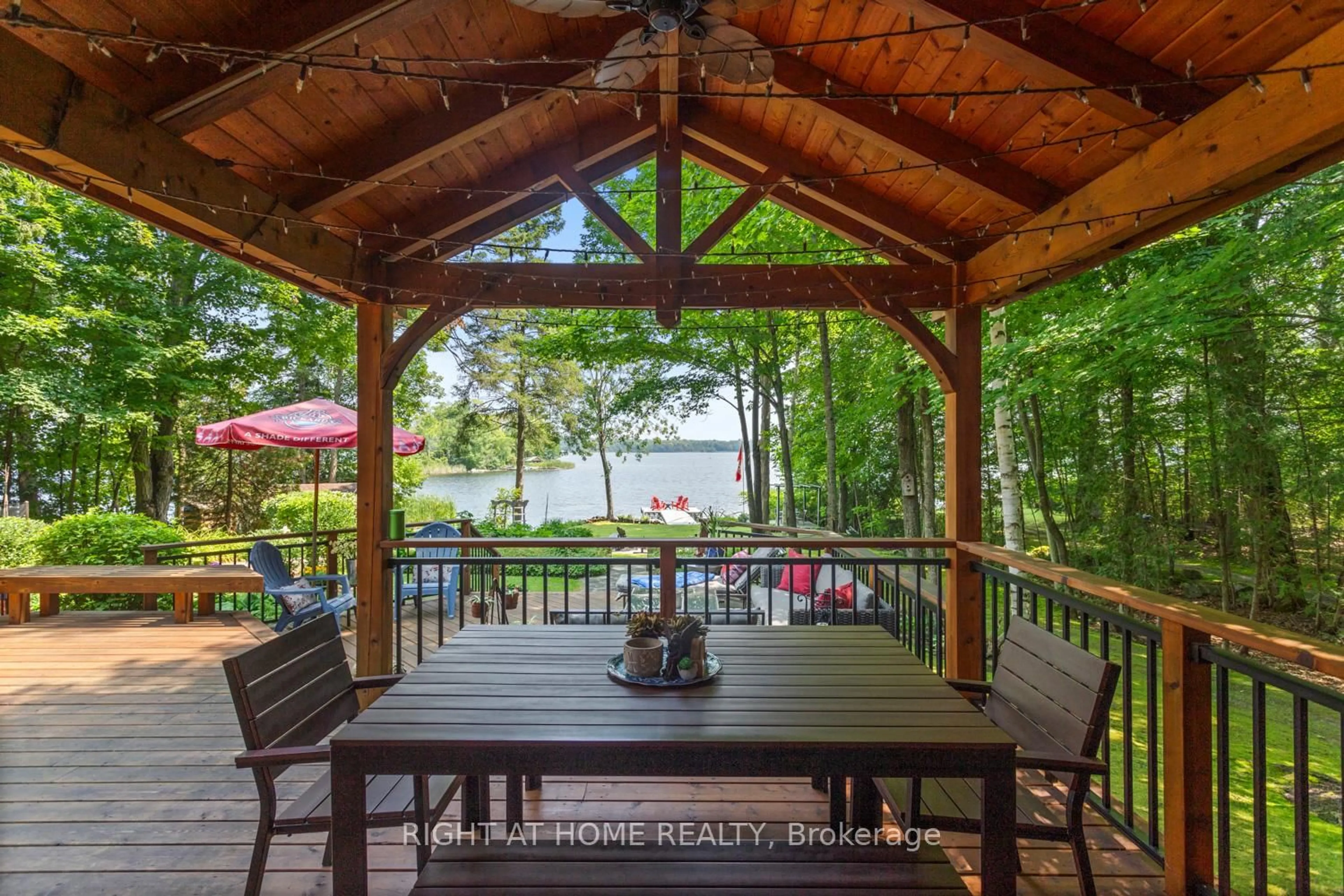 Patio, water/lake/river/ocean view for 60 McGregor Dr, Kawartha Lakes Ontario K0M 1A0