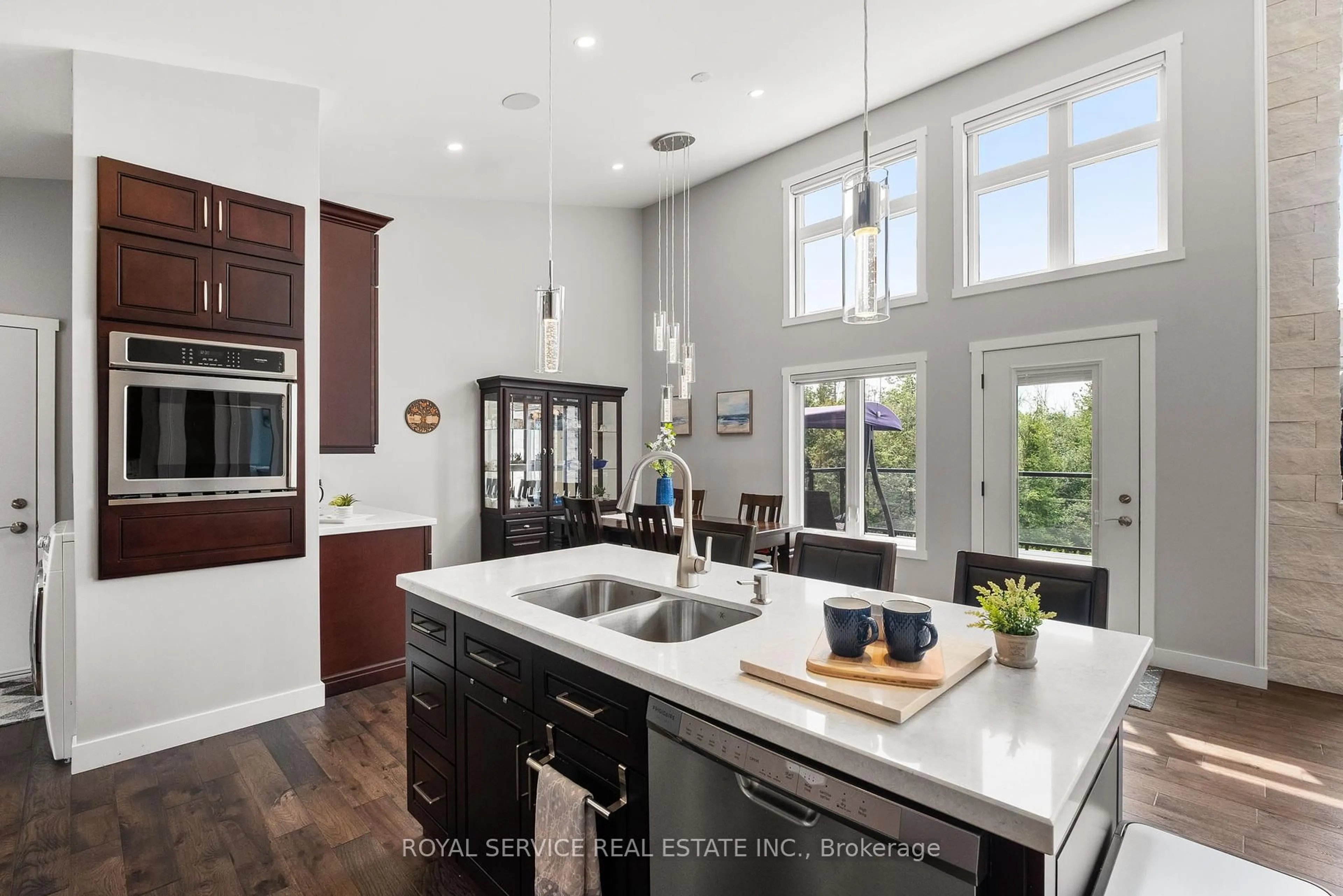 Contemporary kitchen, ceramic/tile floor for 193 Massey Rd, Alnwick/Haldimand Ontario K9A 4J8