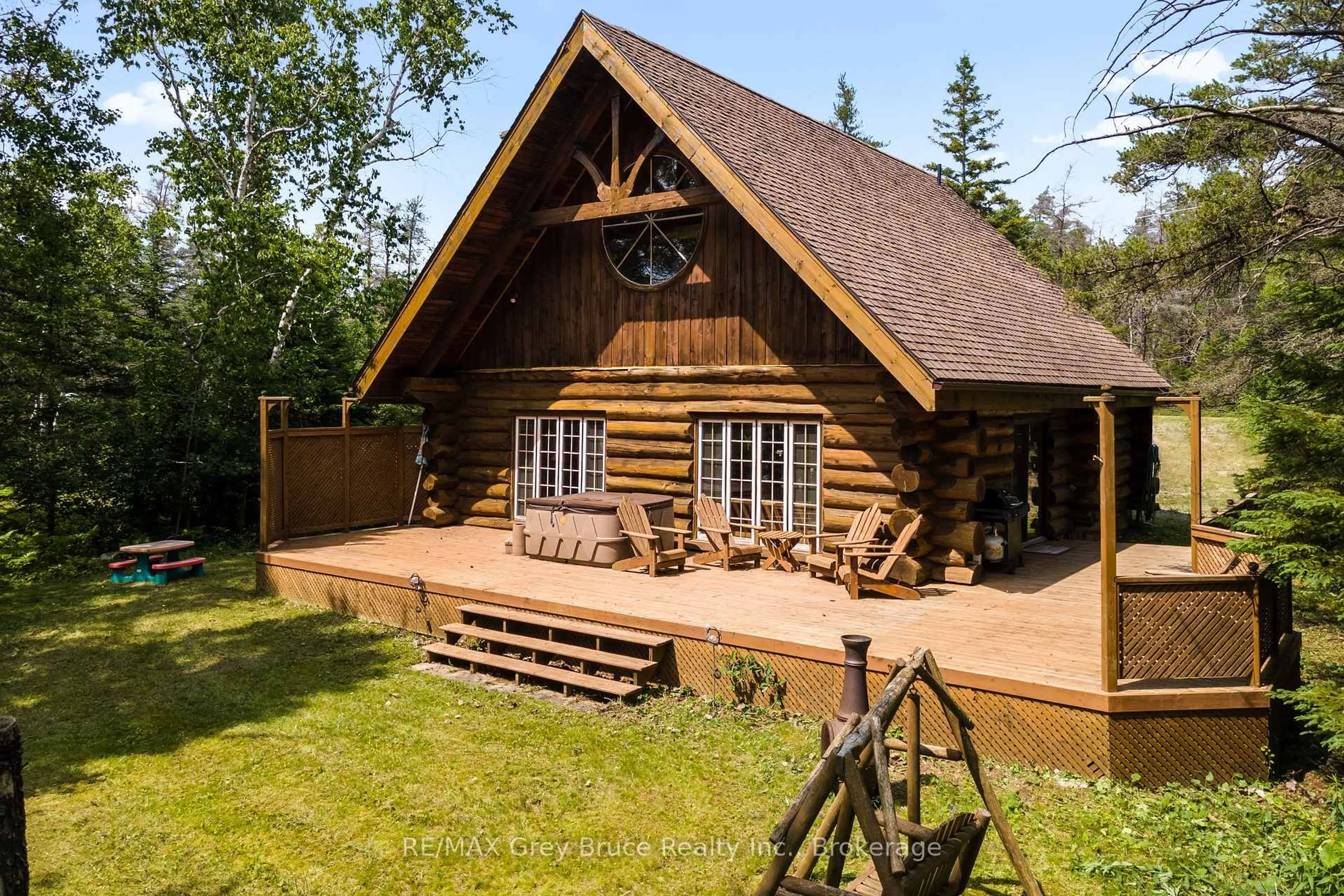 Patio, building for 12 Scugog Lane, Northern Bruce Peninsula Ontario N0H 2R0