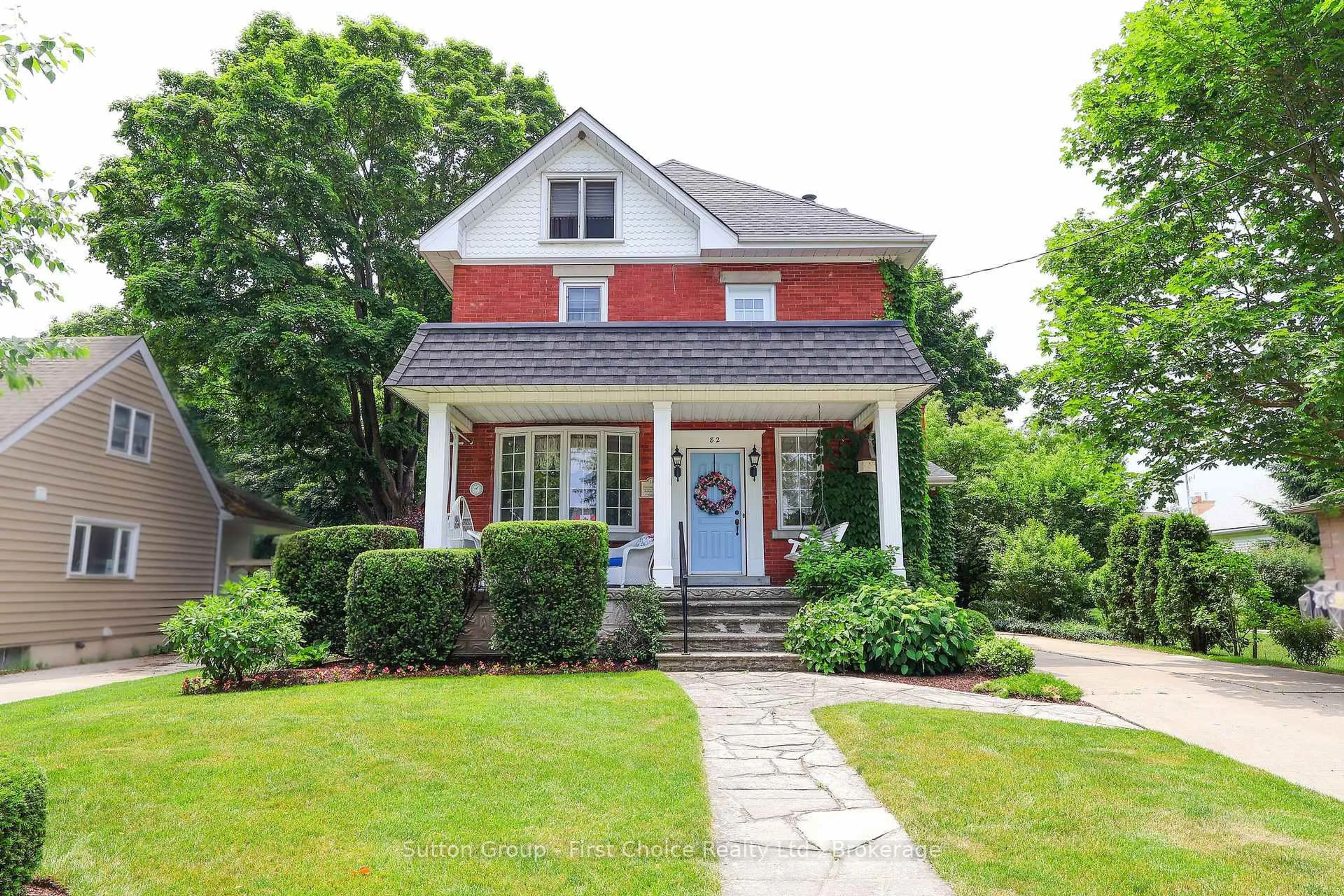 Home with brick exterior material, street for 82 Princess St, Stratford Ontario N5A 6C6