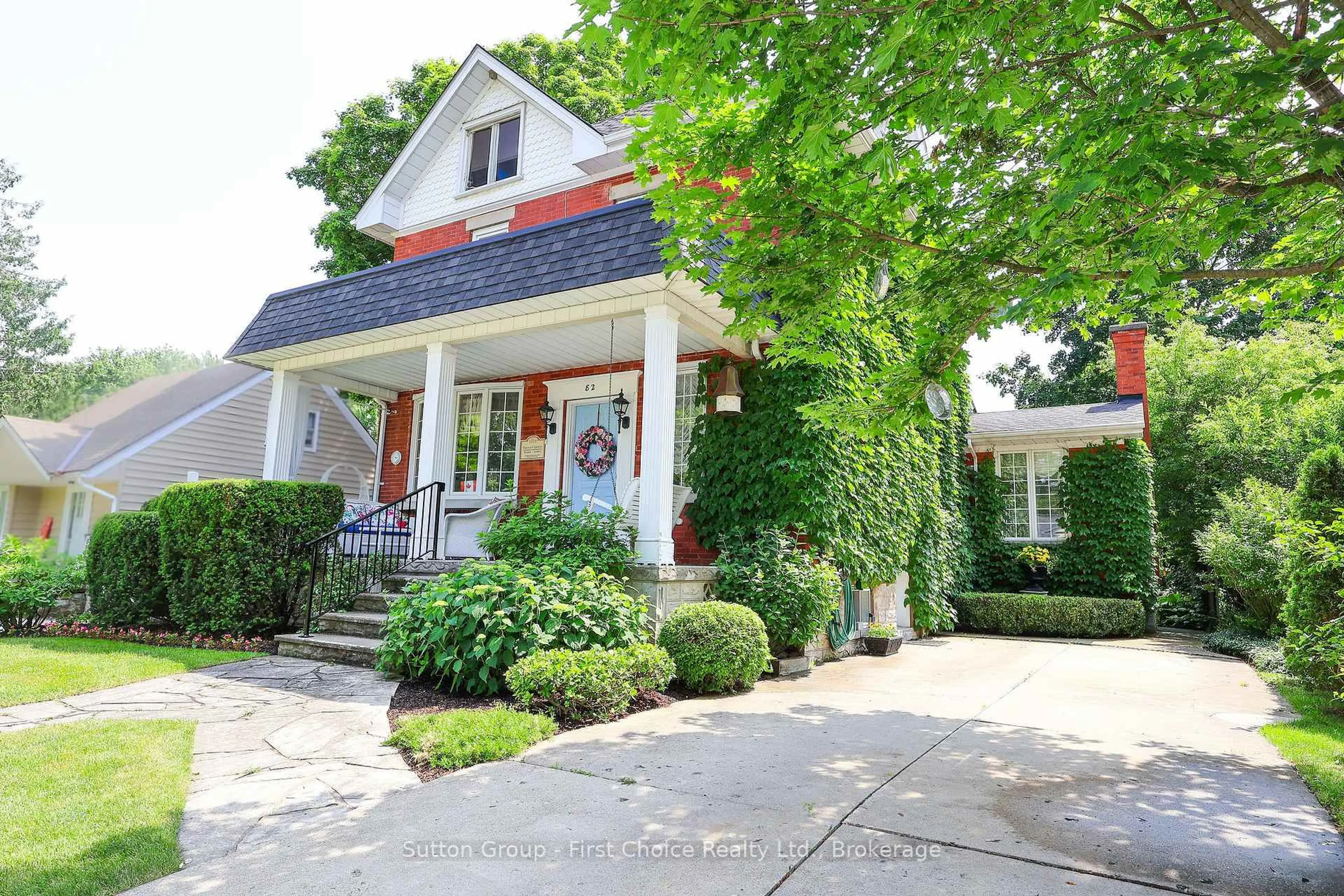 Home with brick exterior material, street for 82 Princess St, Stratford Ontario N5A 6C6