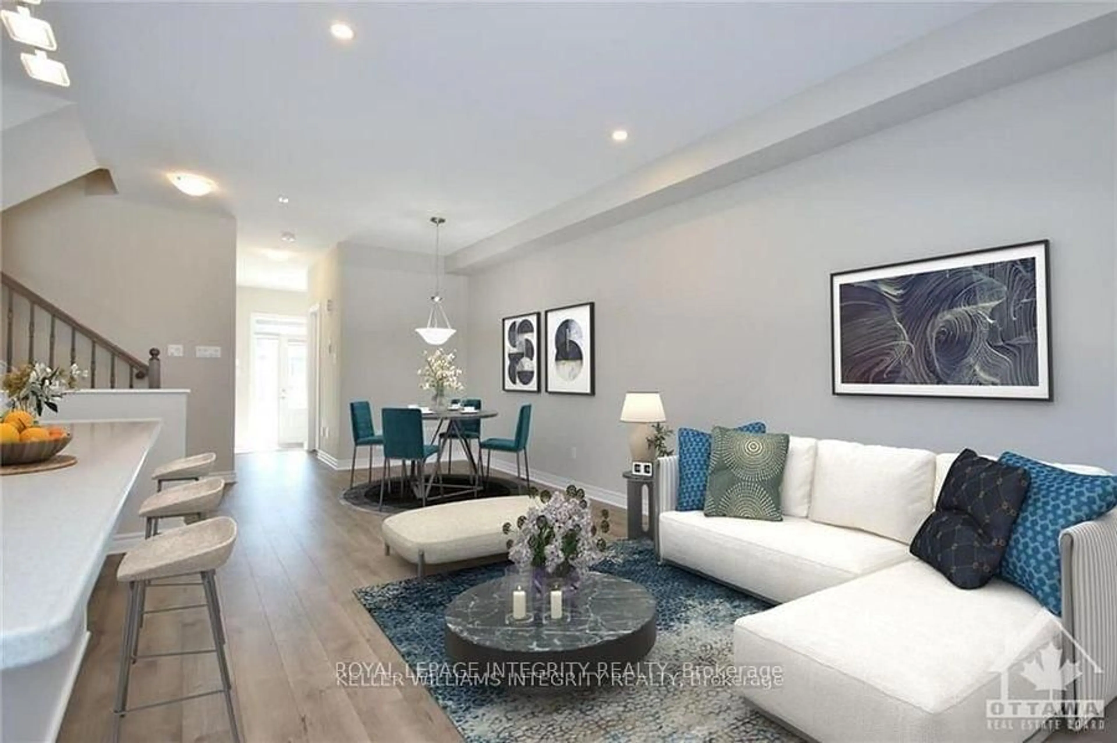Living room with furniture, unknown for 158 Bandelier Way, Stittsville Ontario K2S 2J6