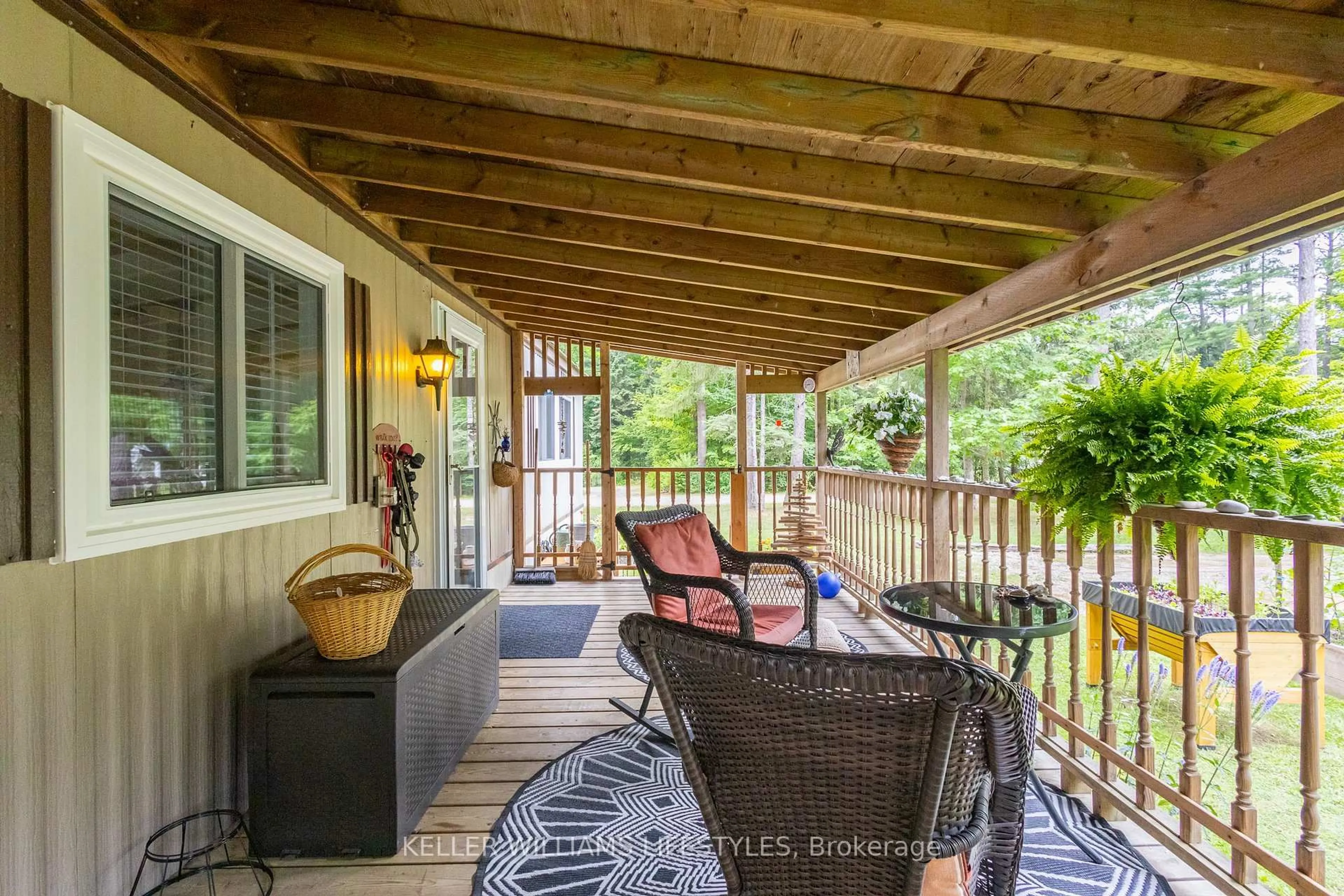 Patio, water/lake/river/ocean view for 202 Chestnut Dr, Central Huron Ontario N0M 1G0