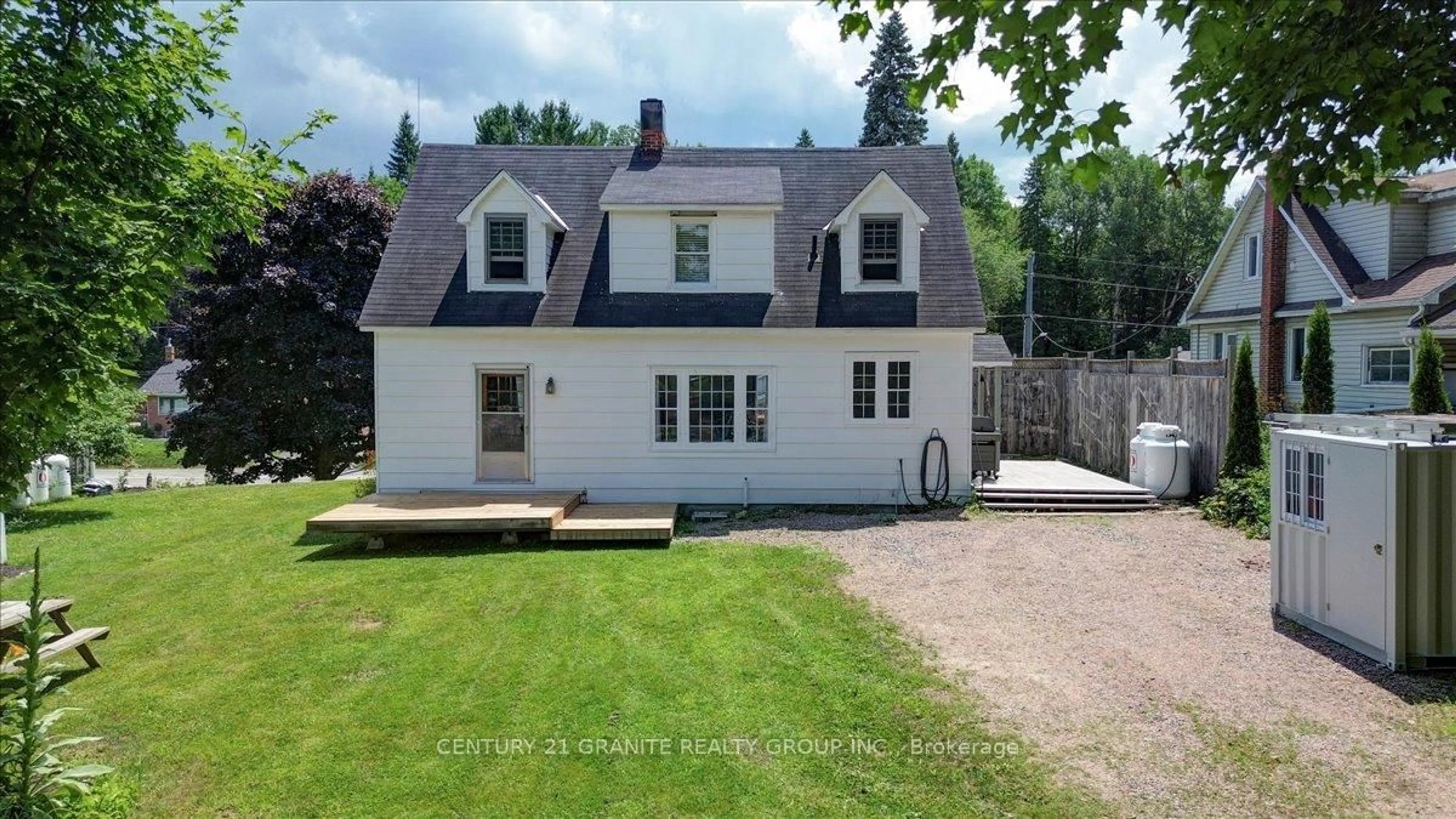 A pic from outside/outdoor area/front of a property/back of a property/a pic from drone, street for 18 Highschool Lane, Bancroft Ontario K0L 1C0