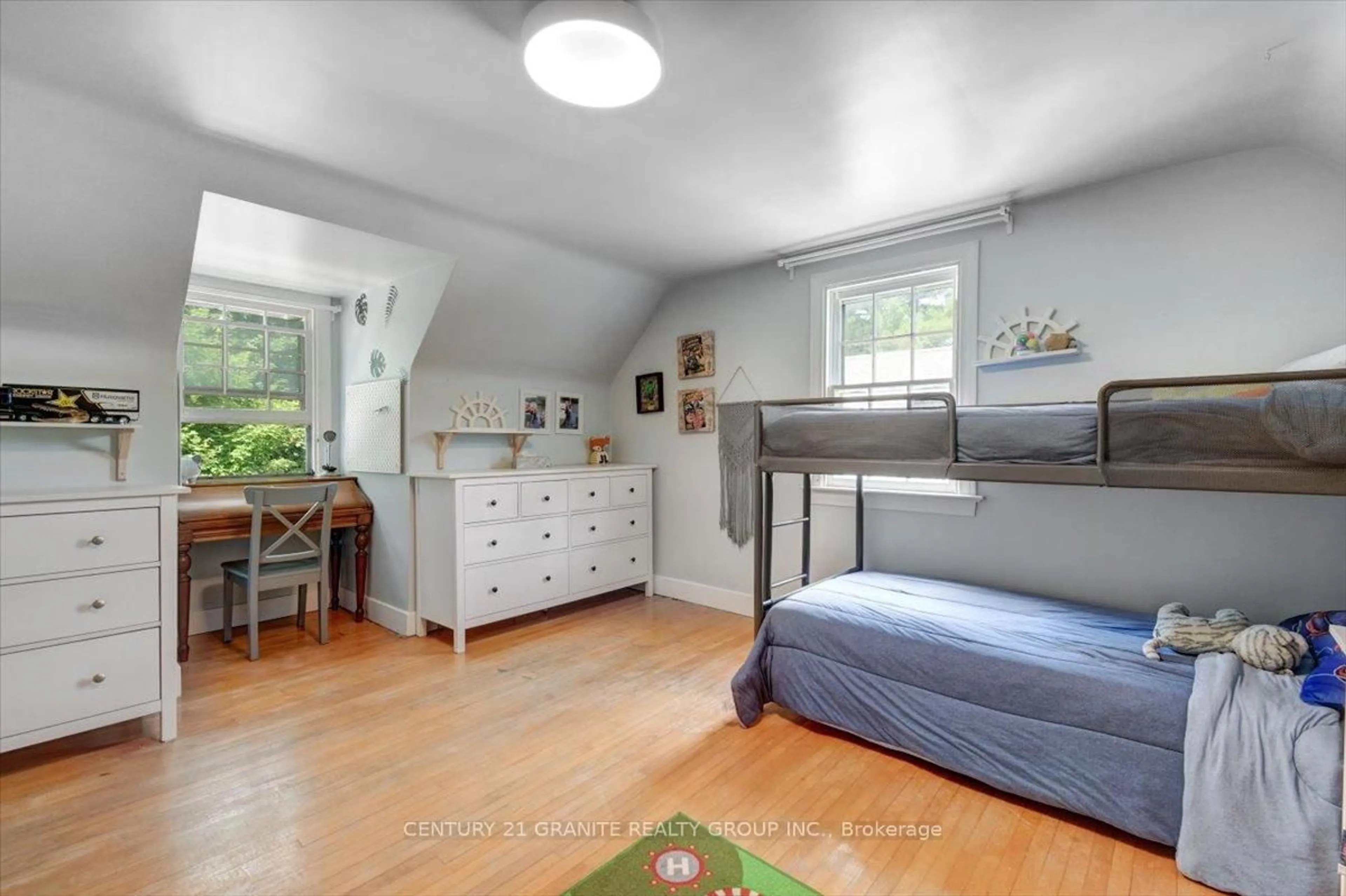 Bedroom with bed, unknown for 18 Highschool Lane, Bancroft Ontario K0L 1C0