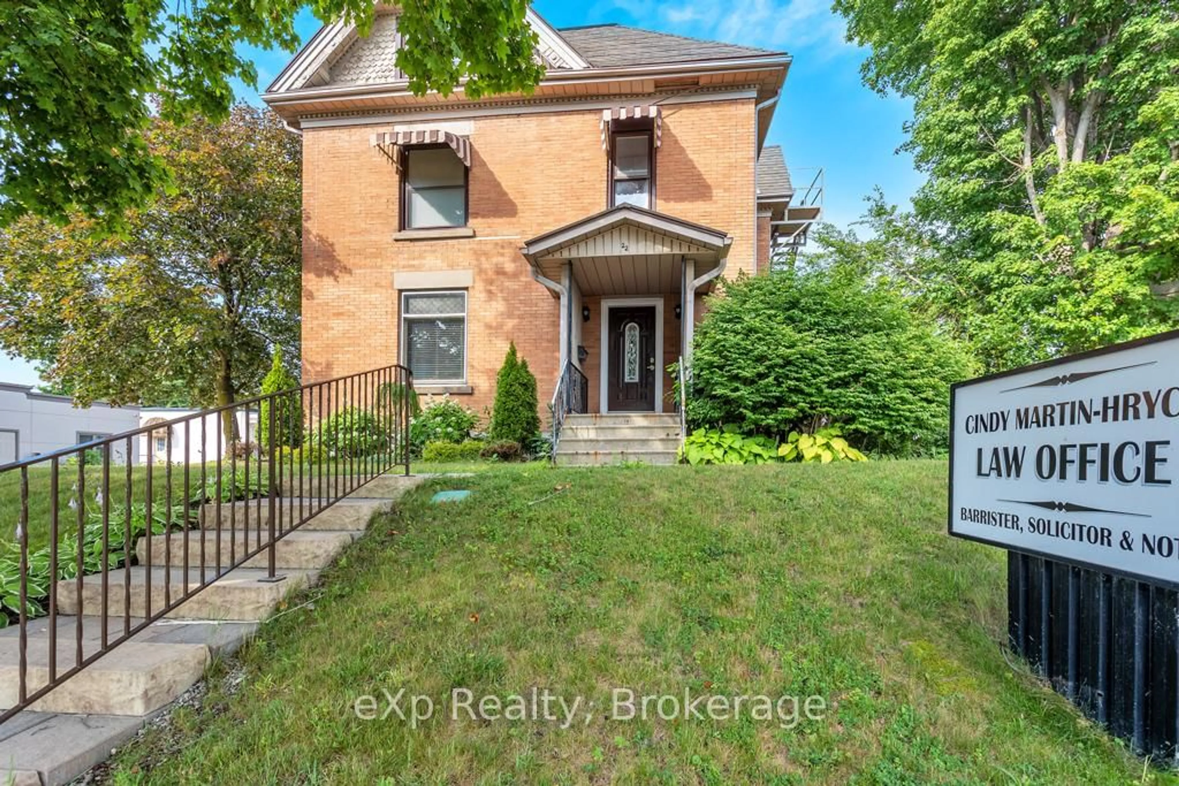 Home with brick exterior material, street for 22 Harvey St, Tillsonburg Ontario N4G 3J6