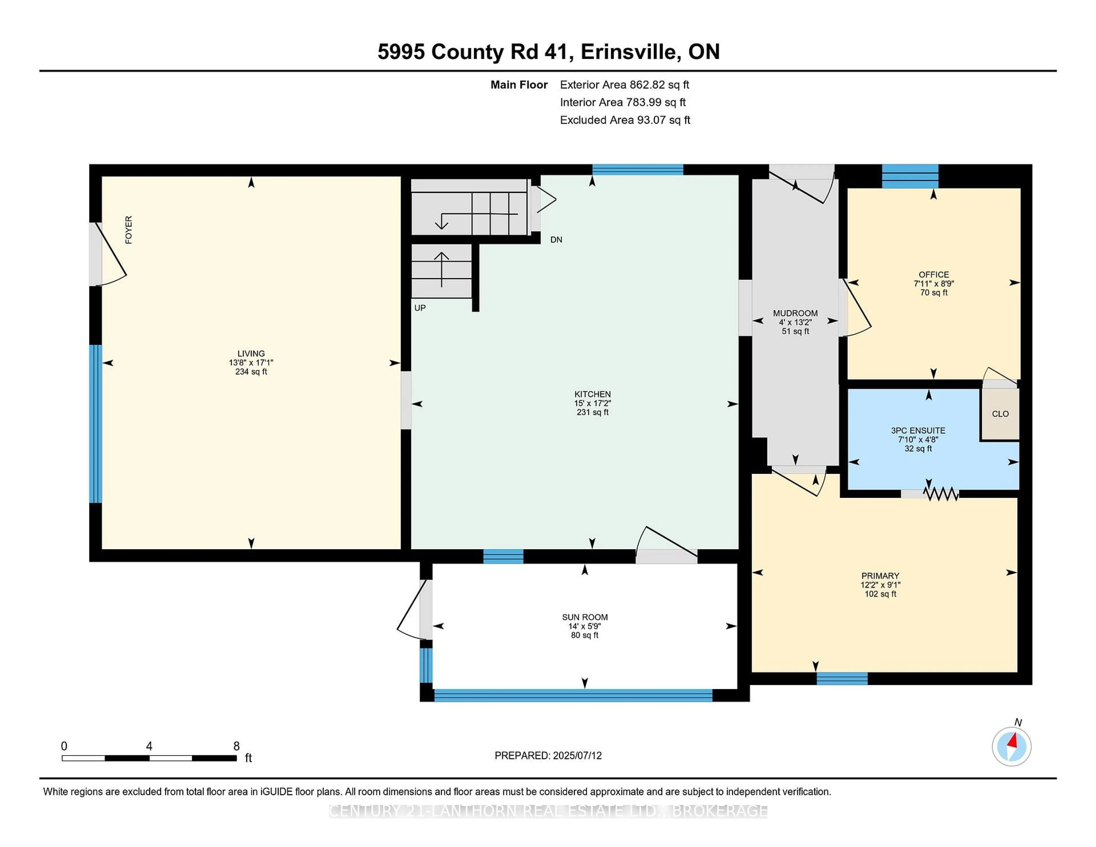 Floor plan for 5995 County 41 Rd, Stone Mills Ontario K0K 2A0
