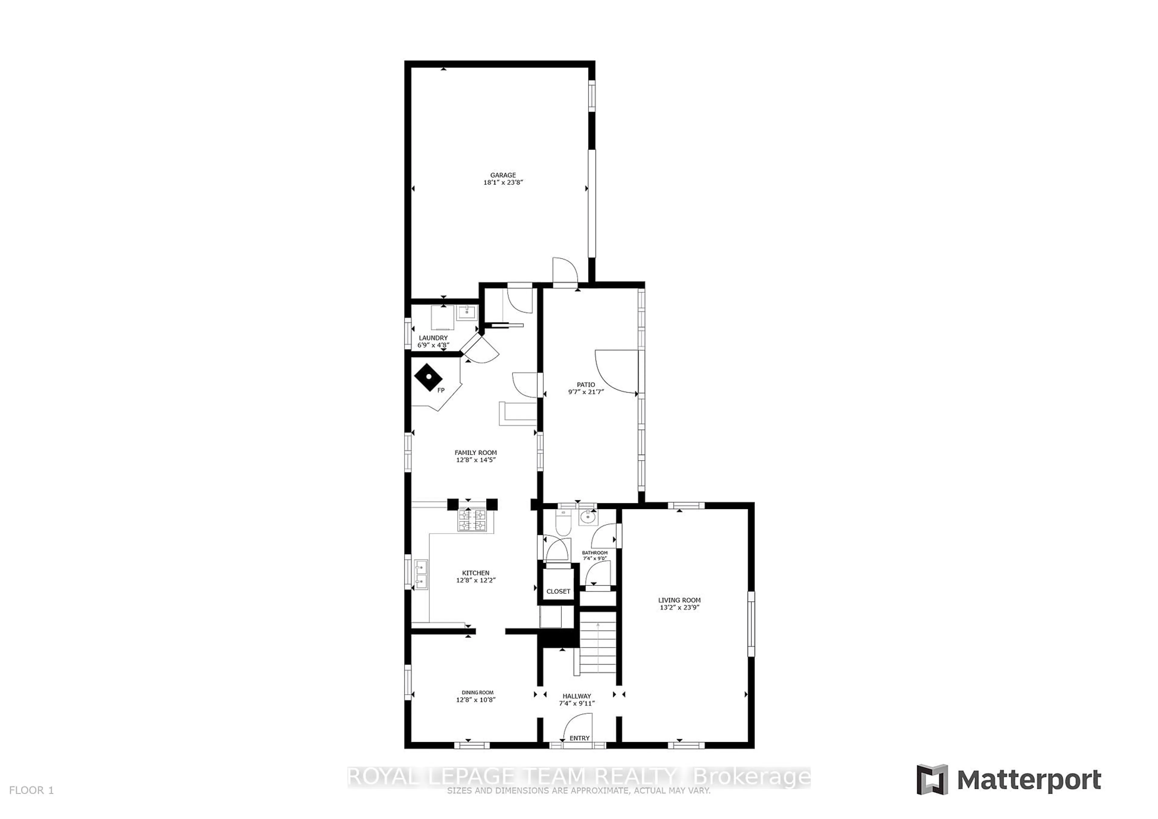 Floor plan for 81 York St, Lanark Ontario K0G 1K0
