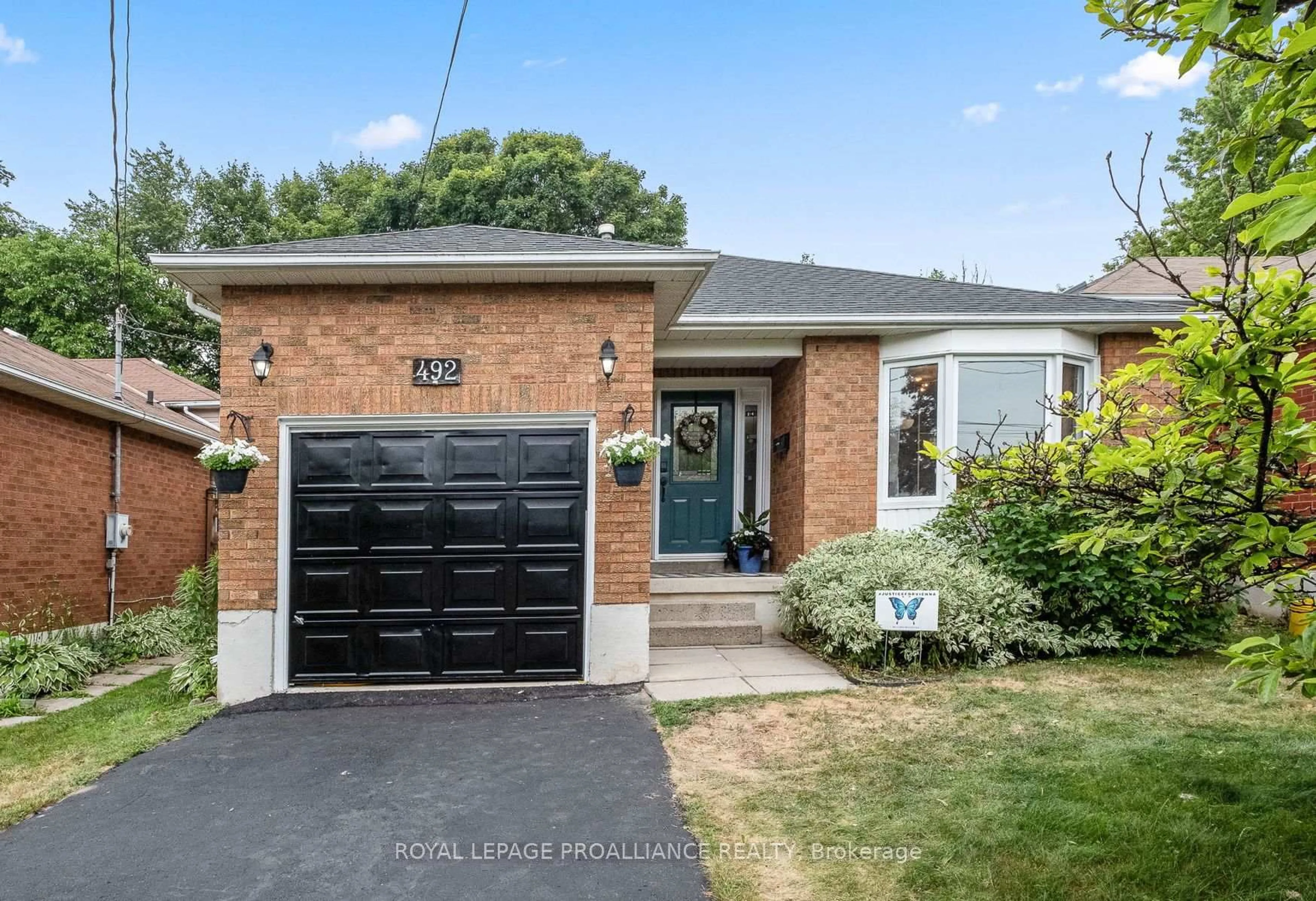 Home with brick exterior material, street for 492 Burnham Manor Crt, Cobourg Ontario K9A 5C1