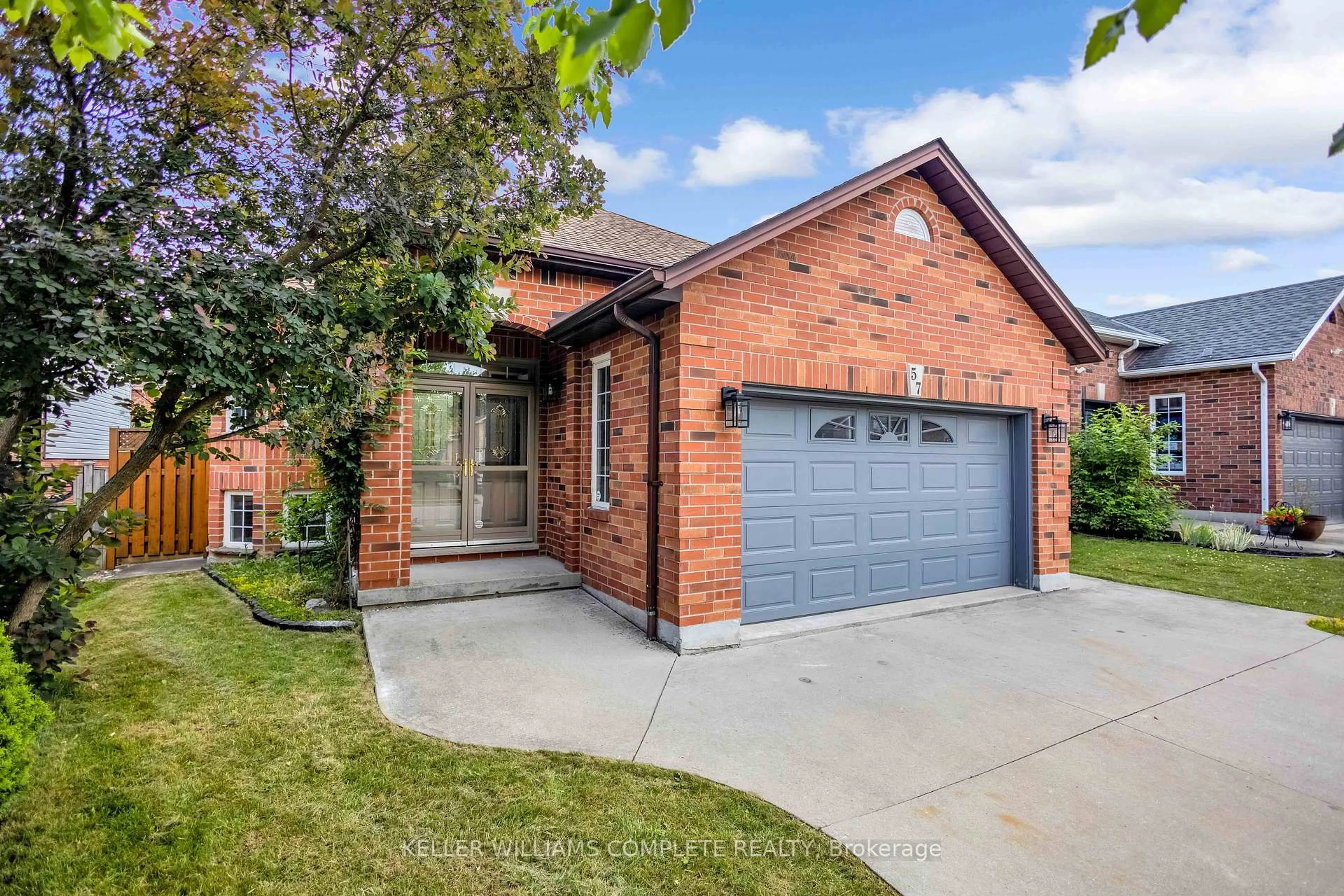 Home with brick exterior material, street for 57 HEPBURN Cres, Hamilton Ontario L9C 7S5