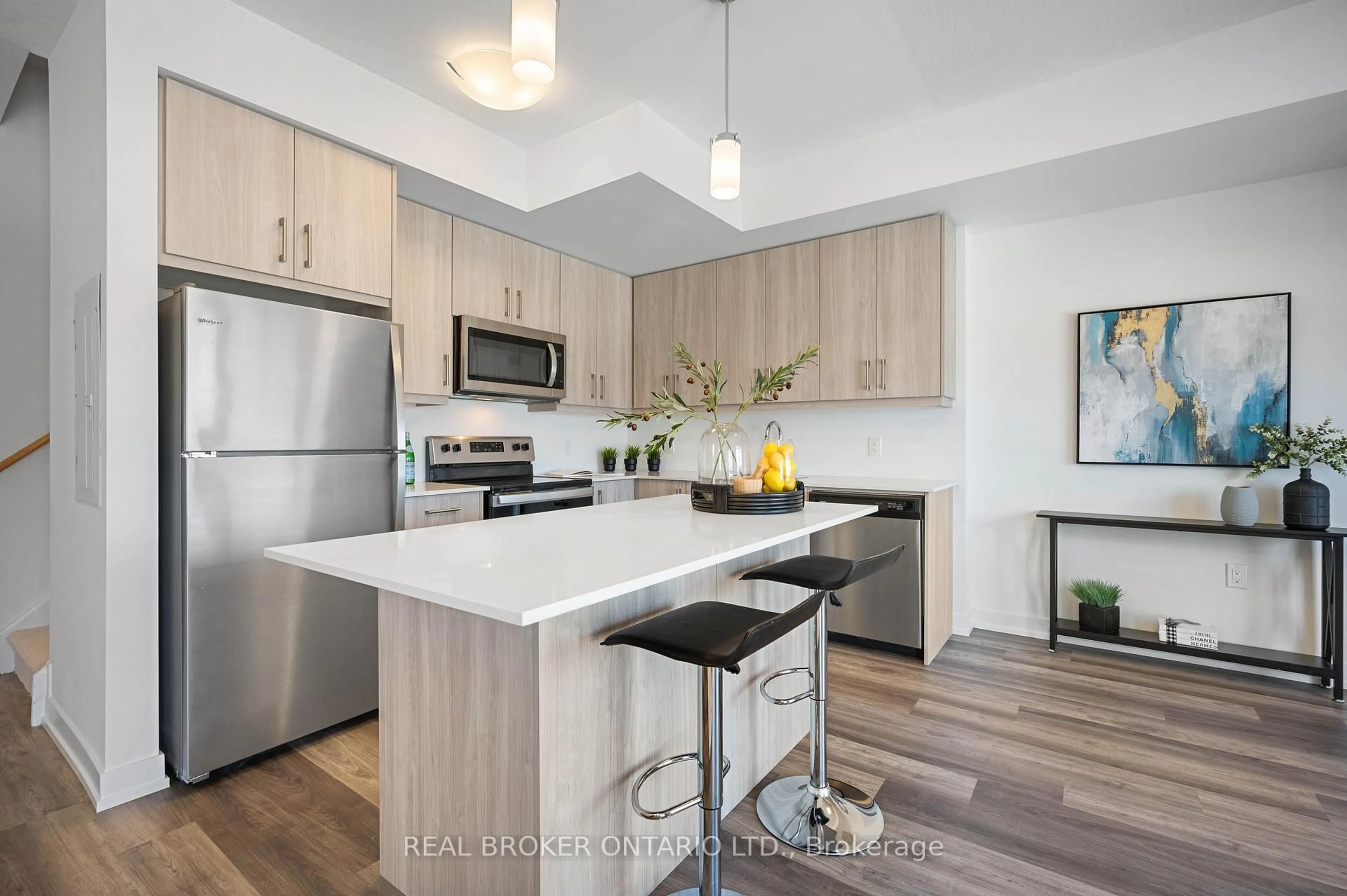 Open concept kitchen, unknown for 20 Palace St #G4, Kitchener Ontario N2E 0J3