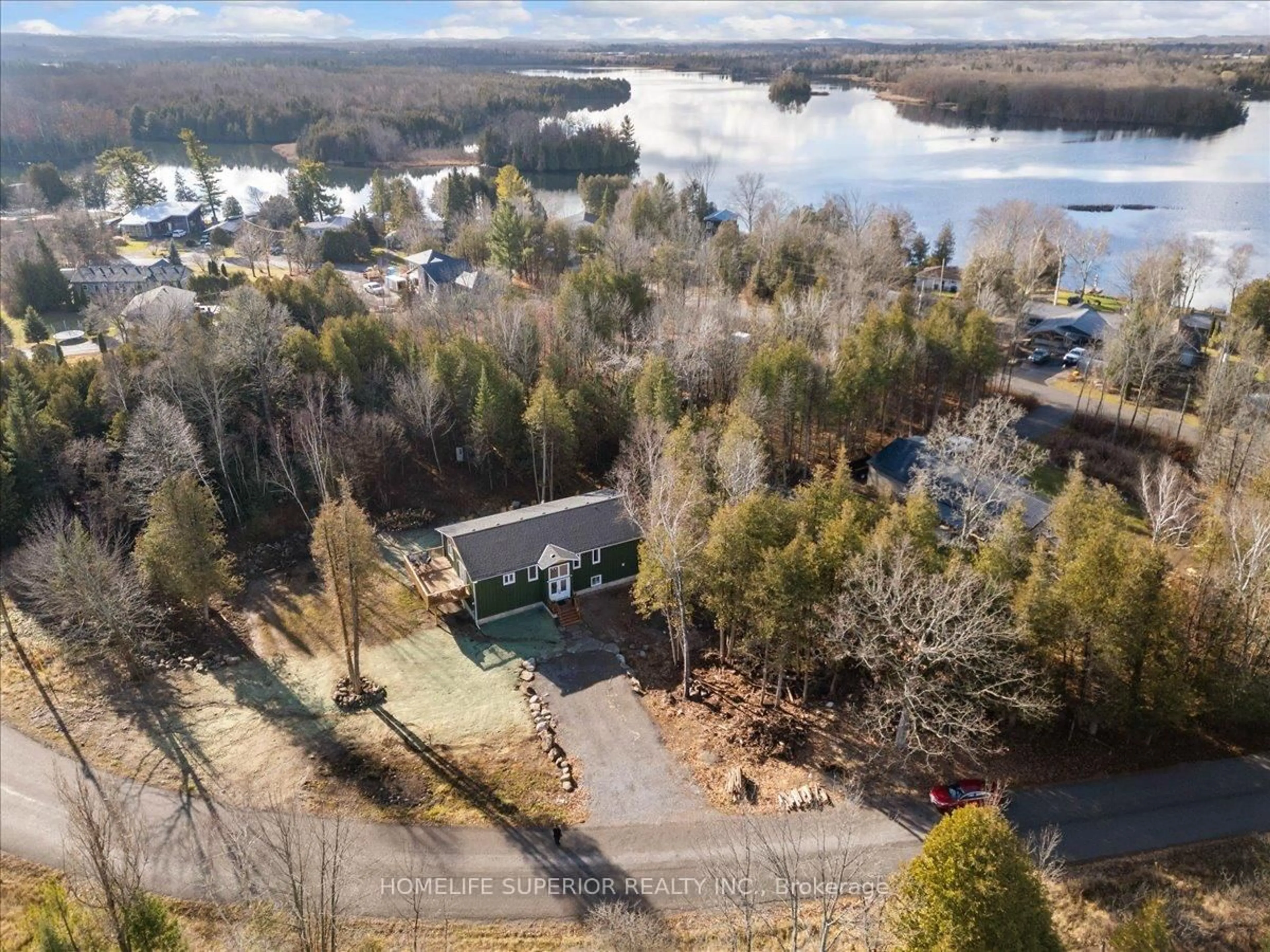 A pic from outside/outdoor area/front of a property/back of a property/a pic from drone, water/lake/river/ocean view for 48 Marigold Rd, Trent Hills Ontario K0L 1Z0