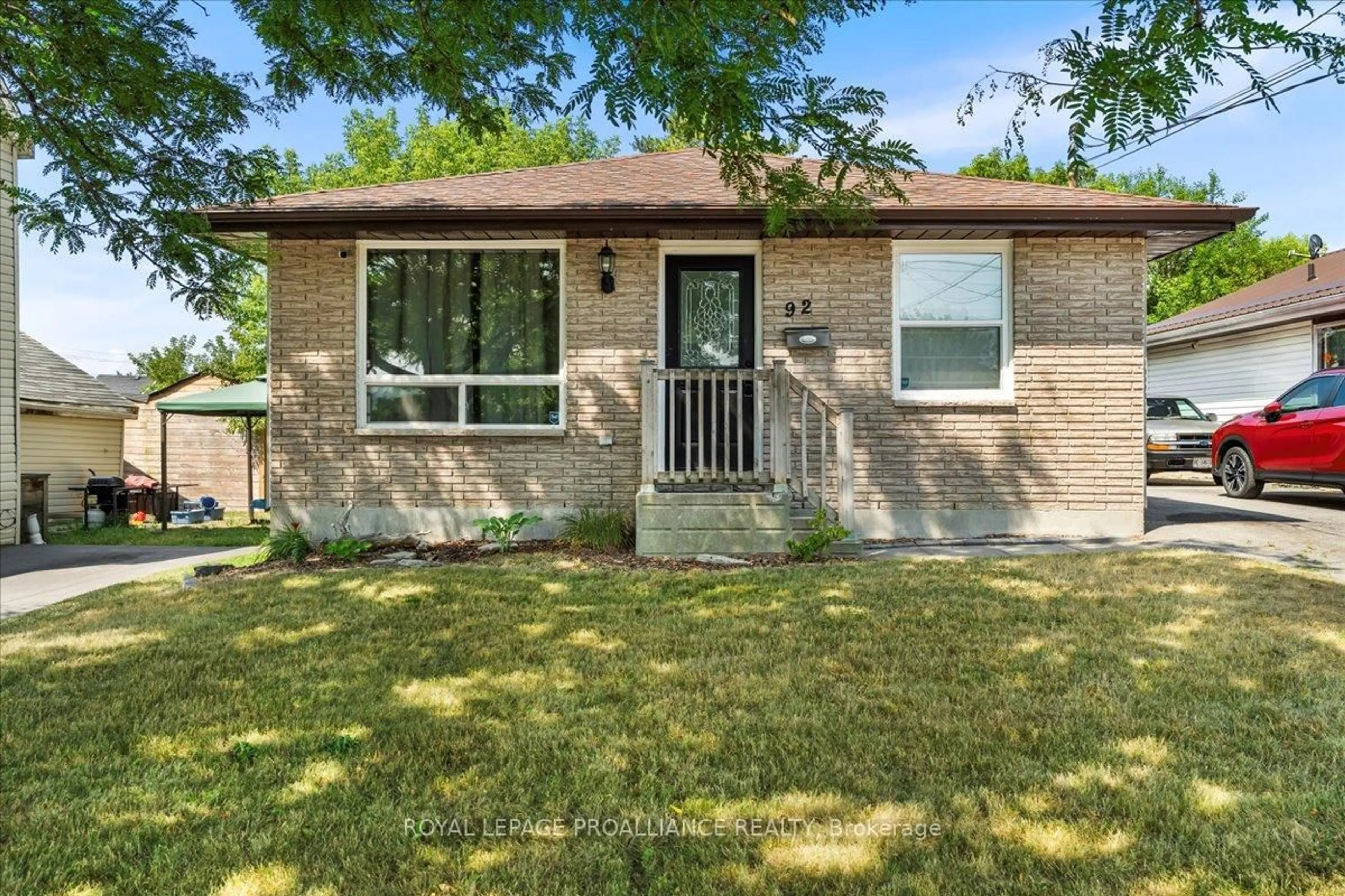 Home with brick exterior material, street for 92 George St, Belleville Ontario K8N 3G9