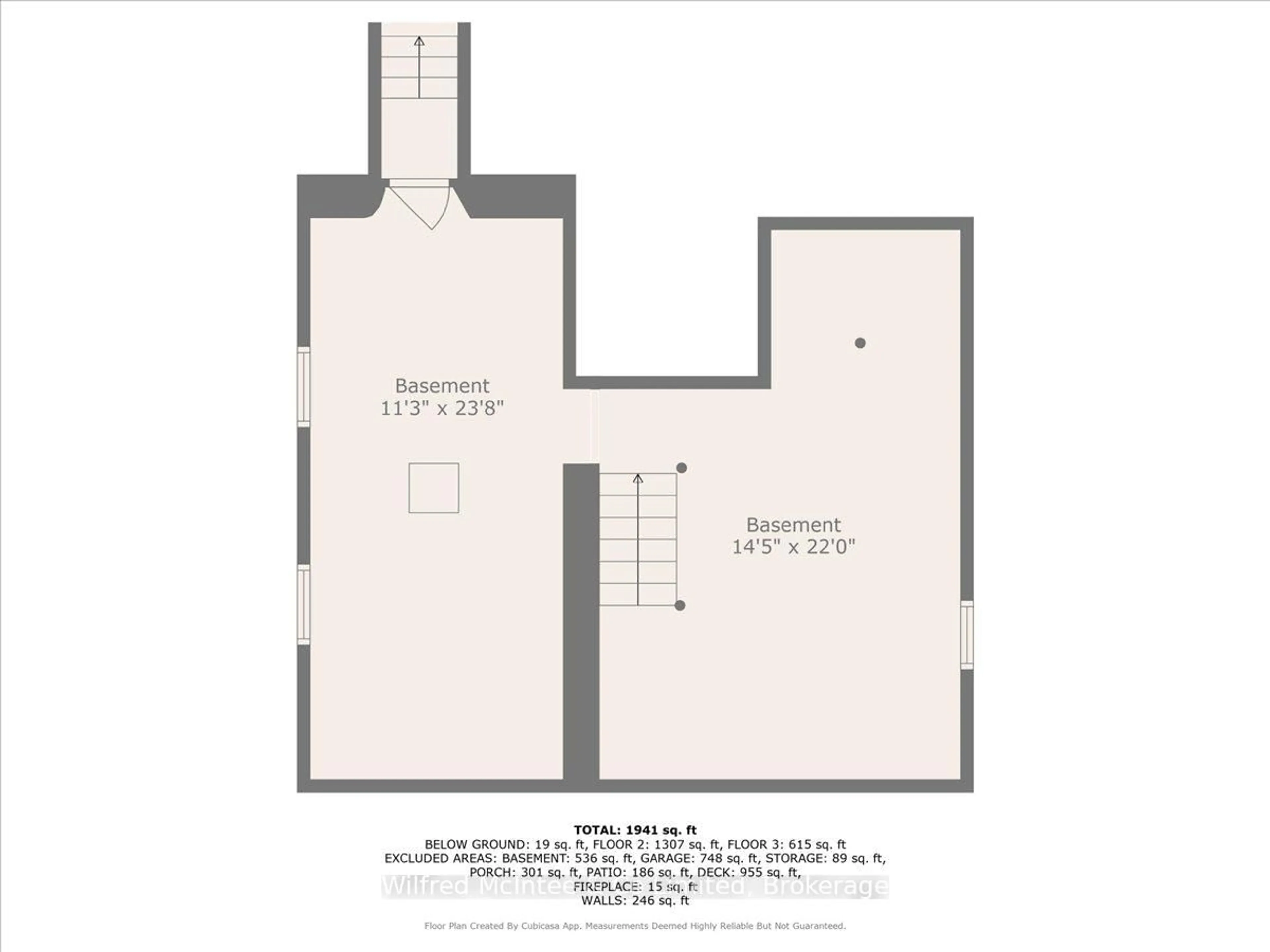 Floor plan for 24 Bruce Road 3, South Bruce Ontario N0G 2J0