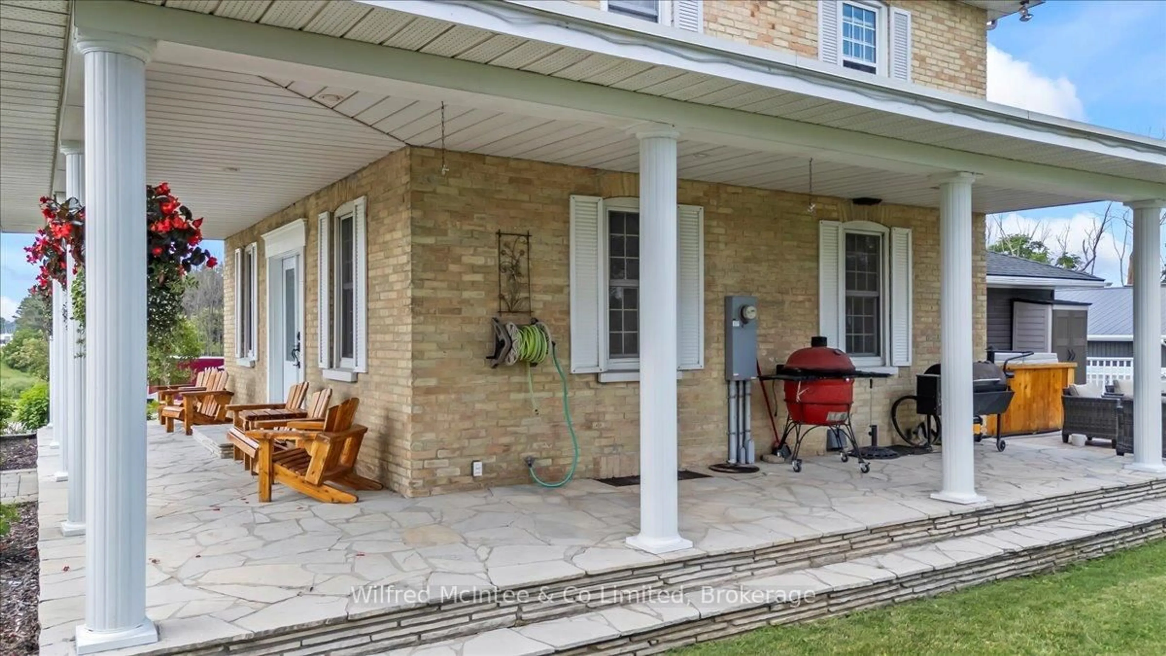 Patio, street for 24 Bruce Road 3, South Bruce Ontario N0G 2J0