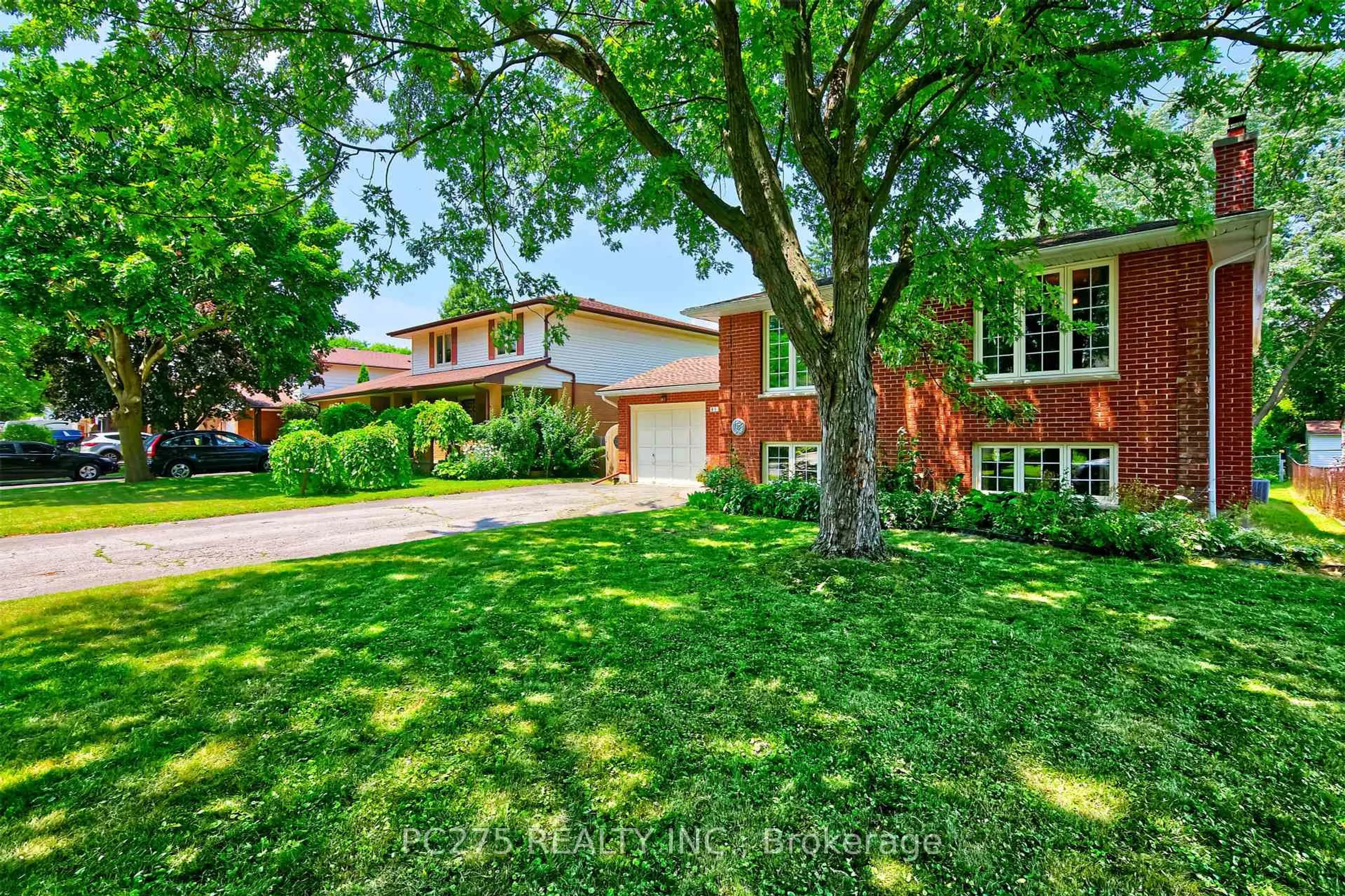 Home with brick exterior material, street for 91 Four Oaks Cres, London South Ontario N6J 4B6