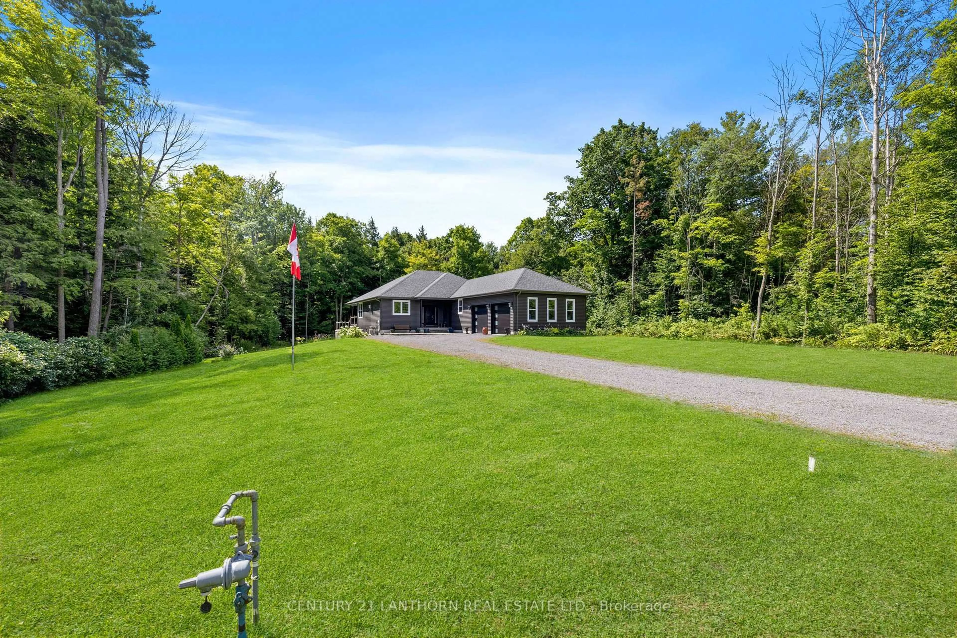 A pic from outside/outdoor area/front of a property/back of a property/a pic from drone, water/lake/river/ocean view for 25 Powerline Rd, Brighton Ontario K0K 1H0