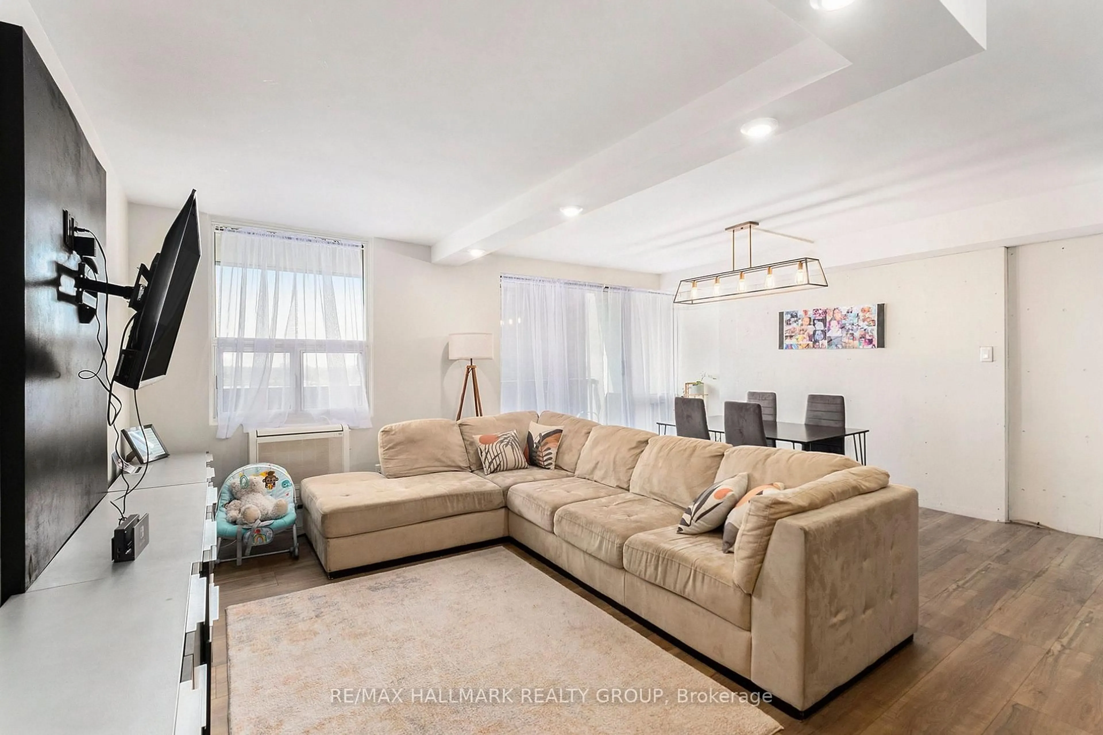 Living room with furniture, unknown for 1380 Prince Of Wales Dr #1203, Ottawa Ontario K2C 3N5