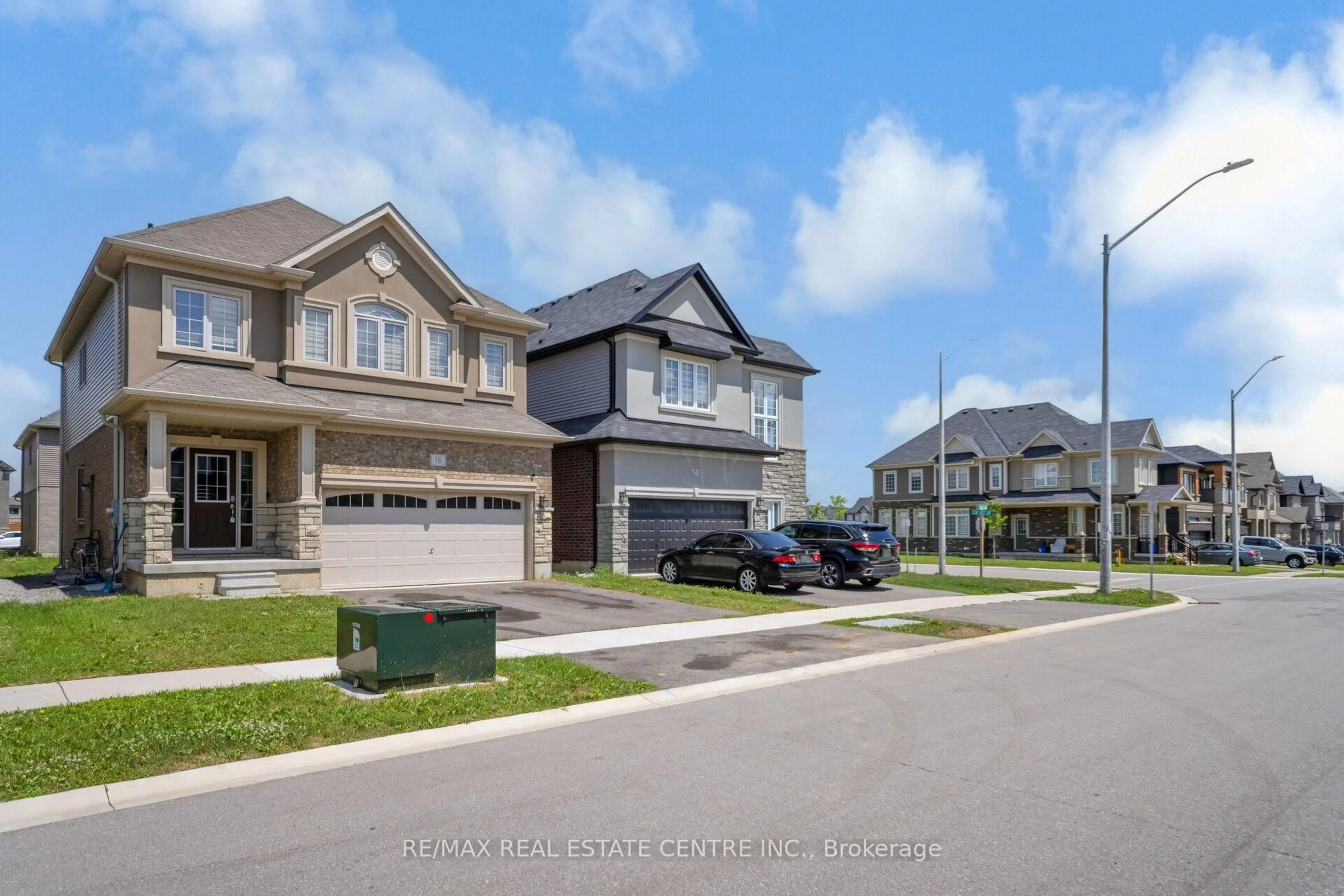 A pic from outside/outdoor area/front of a property/back of a property/a pic from drone, street for 16 Flagg Ave, Brant Ontario N3L 0K2