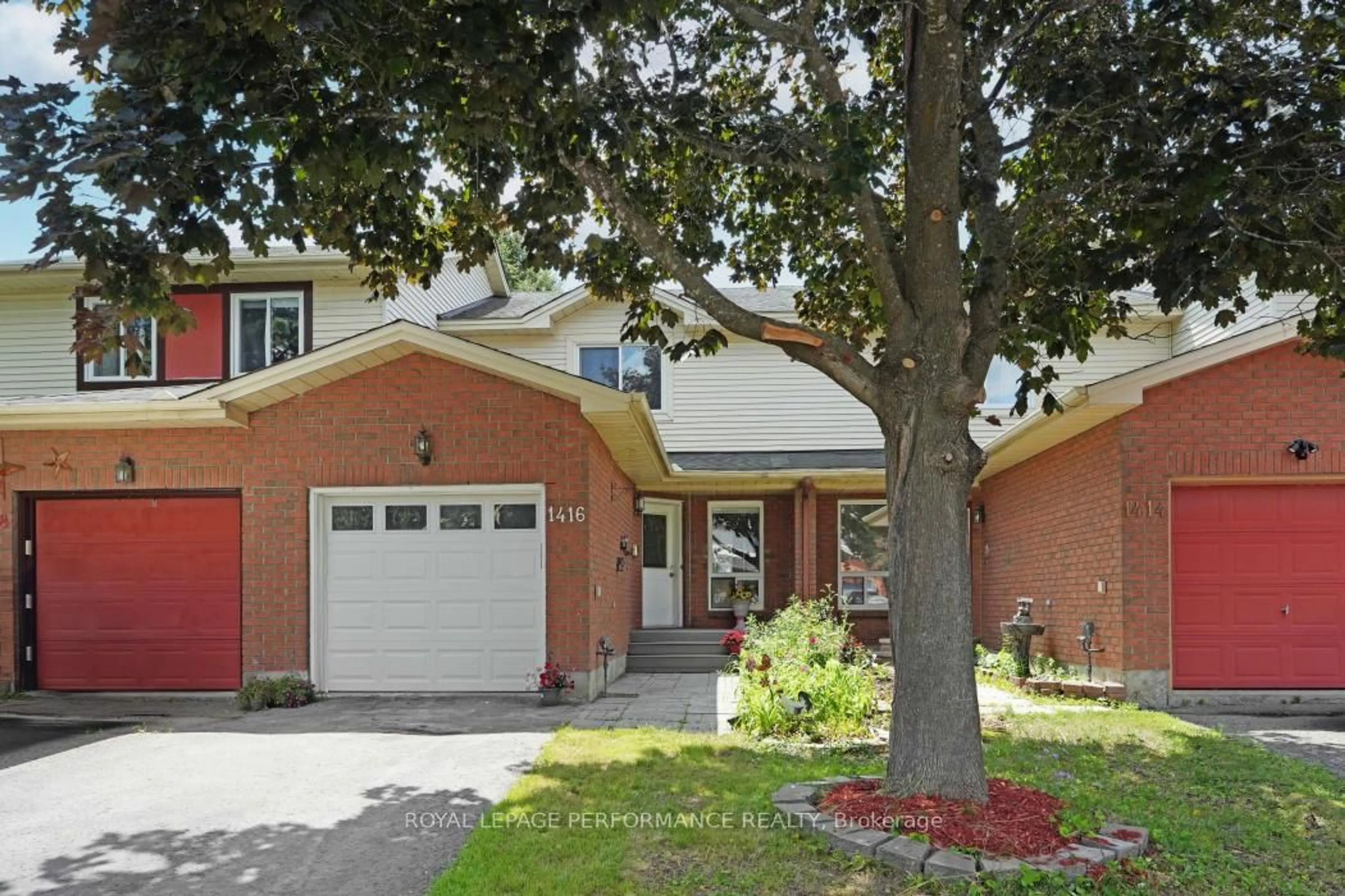Home with brick exterior material, street for 1416 CARAVEL Cres, Ottawa Ontario K1E 3X4