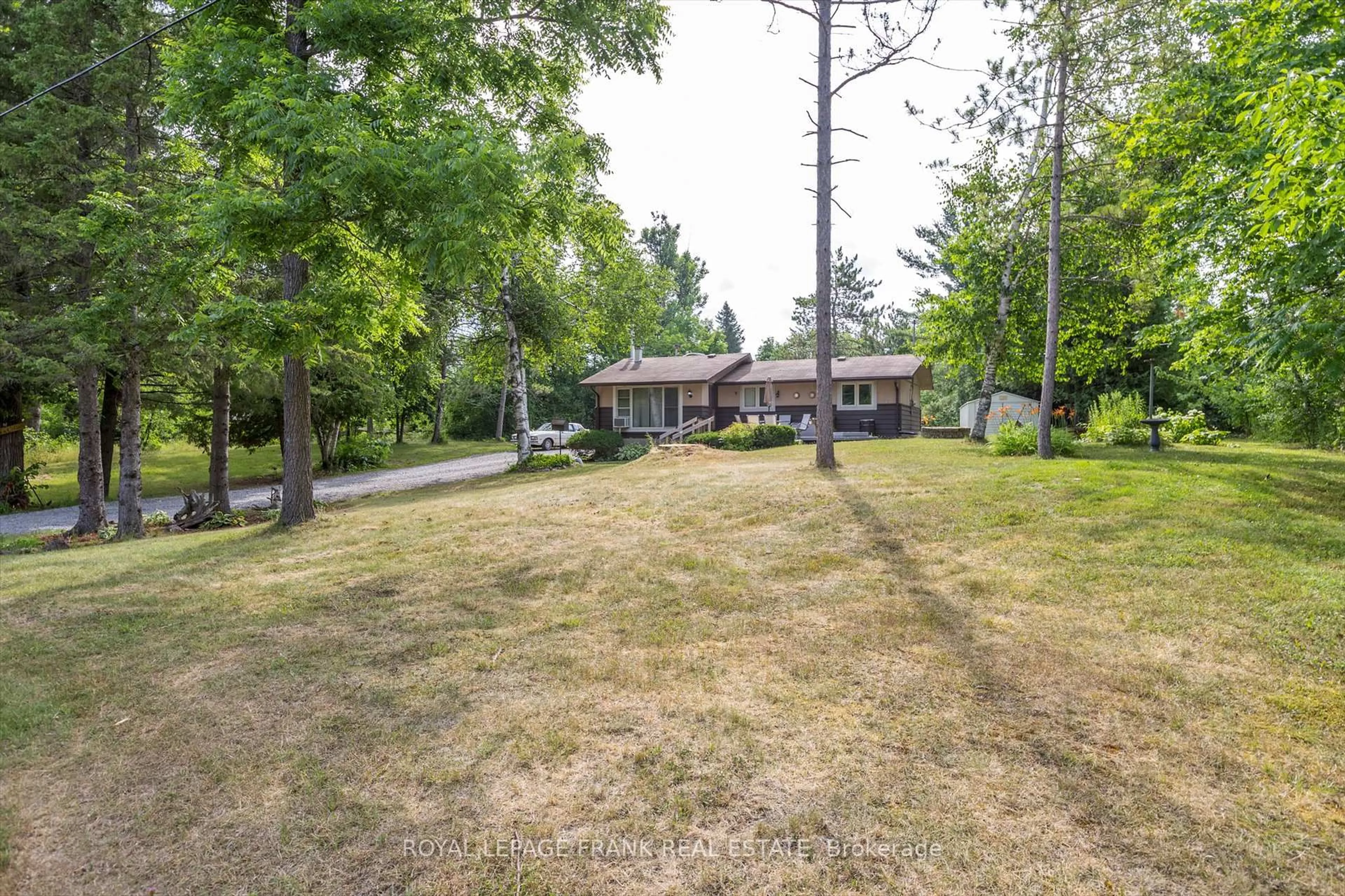 A pic from outside/outdoor area/front of a property/back of a property/a pic from drone, unknown for 10 Darvell Rd, Trent Lakes Ontario K0L 1J0
