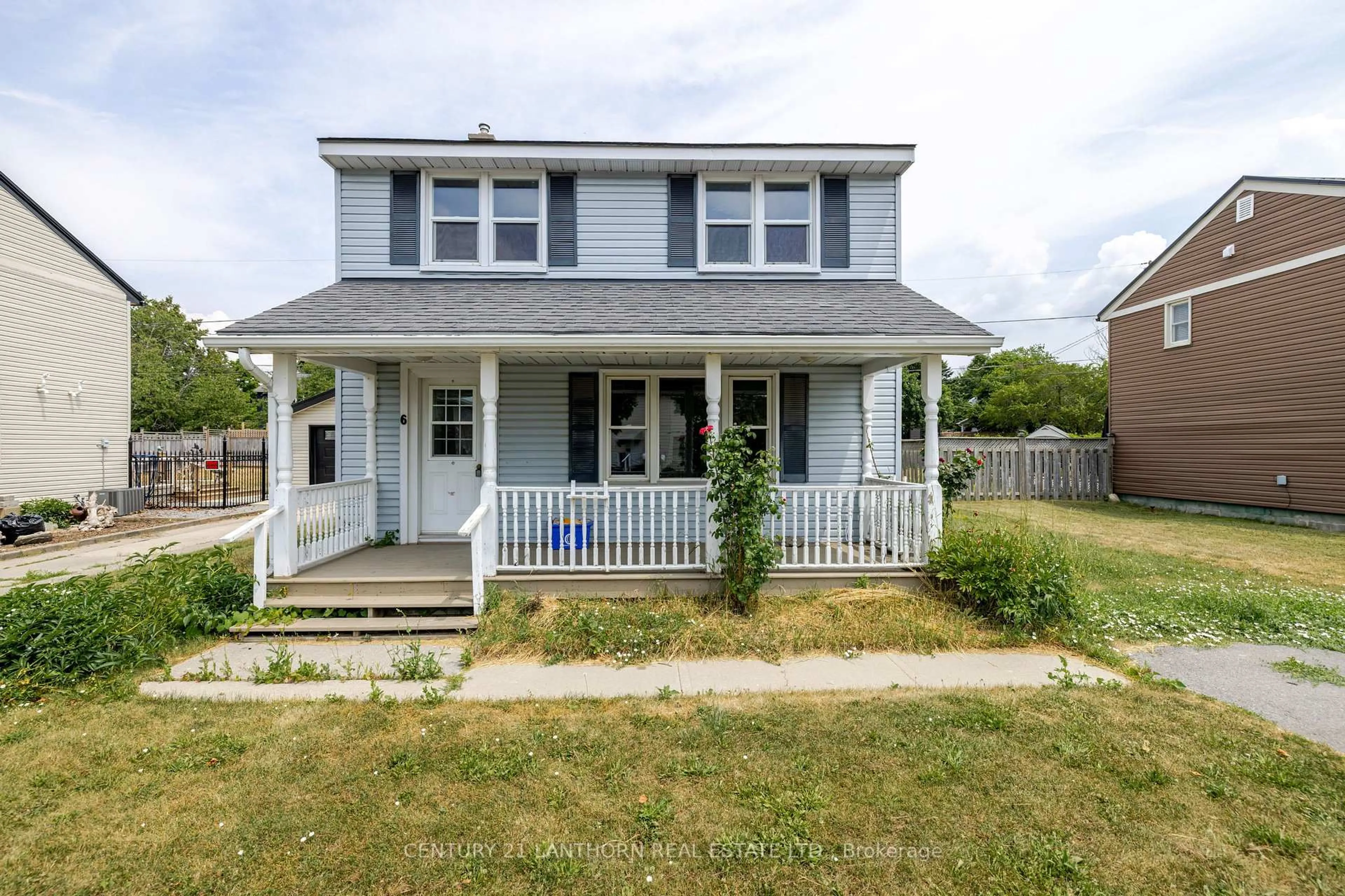 Home with vinyl exterior material, street for 6 Inkerman Ave, Prince Edward County Ontario K0K 2T0