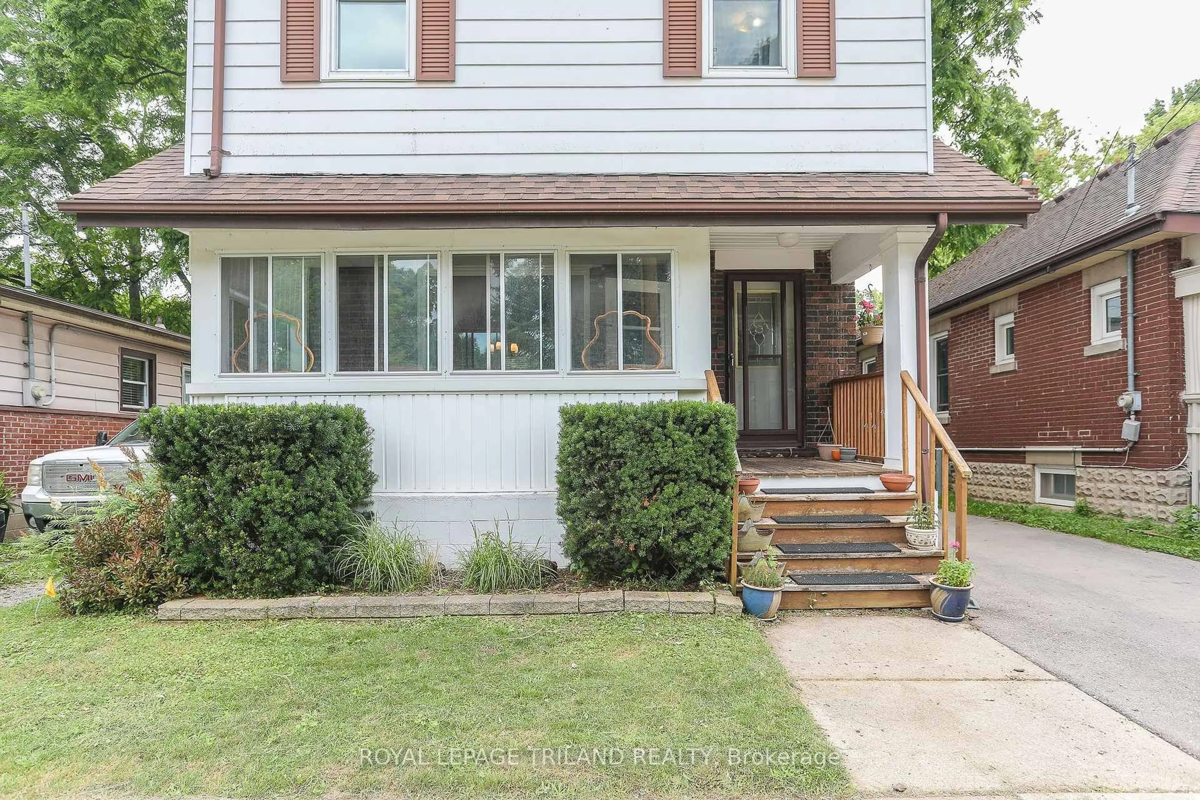 Home with brick exterior material, street for 8 Cawrse St, London South Ontario N6J 2T2