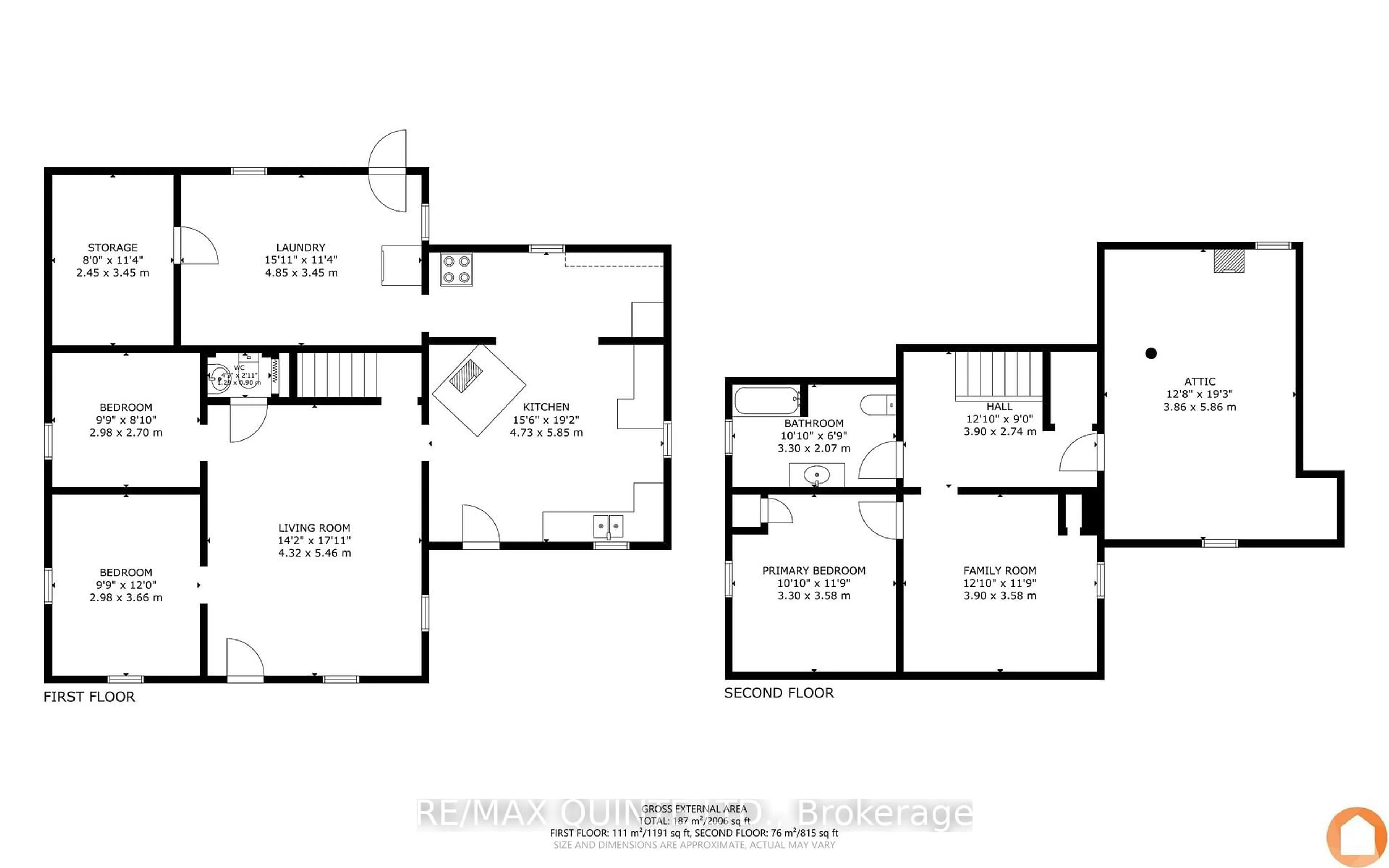 Floor plan for 4852 Stirling Marmora Rd, Limoges Ontario K0K 2M0