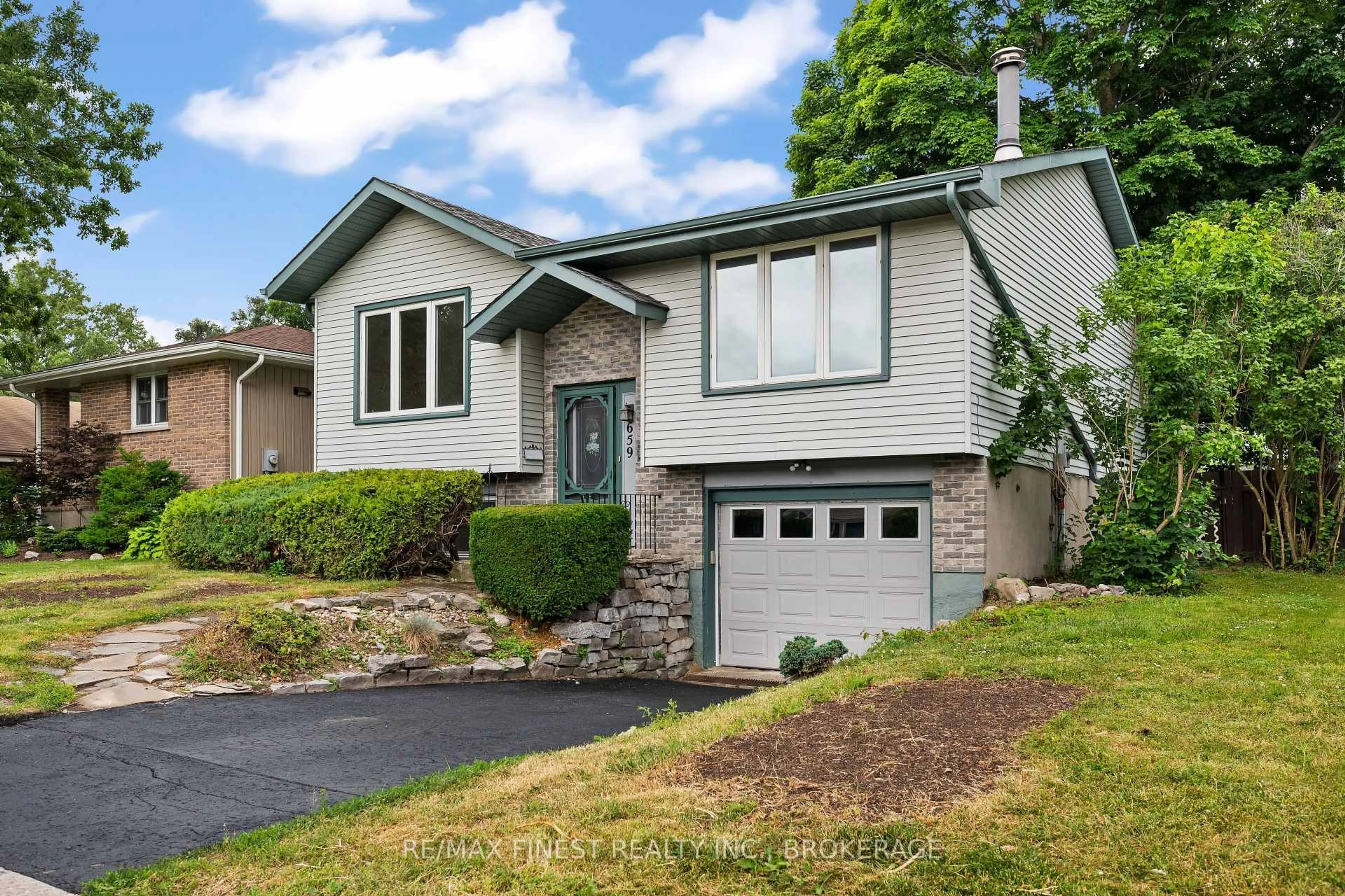 Home with vinyl exterior material, street for 659 Truedell Rd, Kingston Ontario K7M 6W6