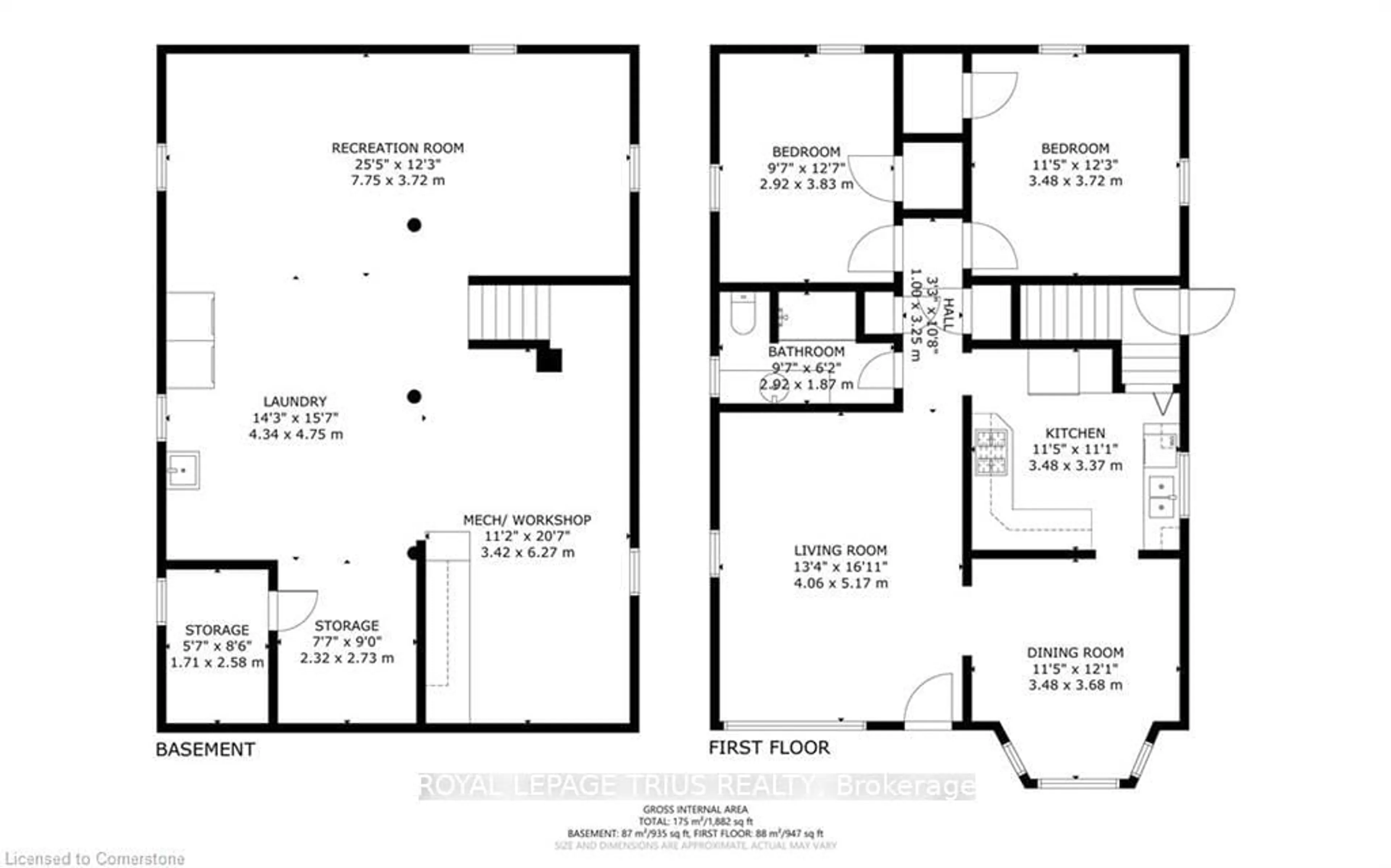 Floor plan for 94 Queensway Rd, Norfolk Ontario N3Y 4M6