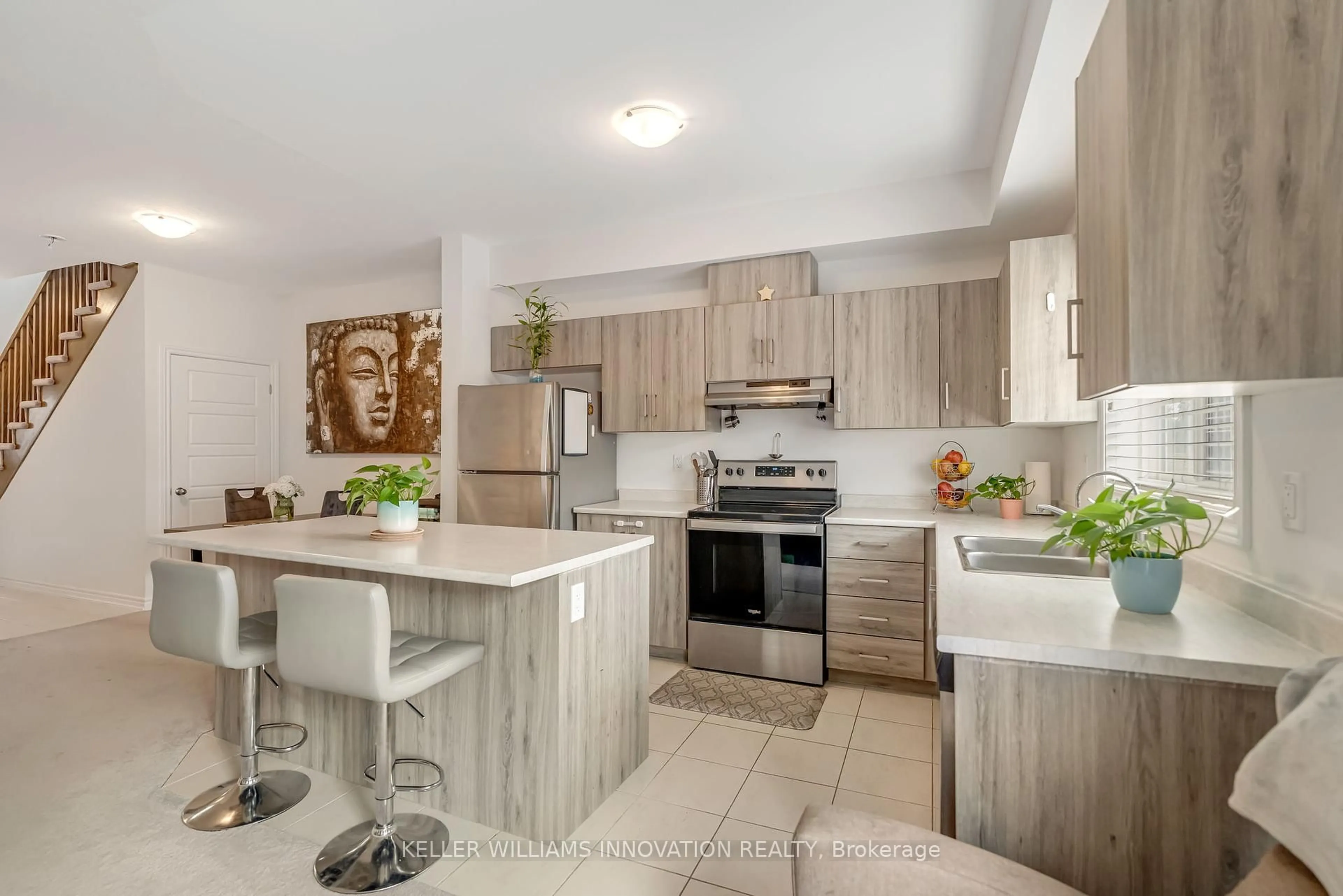 Open concept kitchen, unknown for 38 Dewberry Dr, Kitchener Ontario N2B 0A9