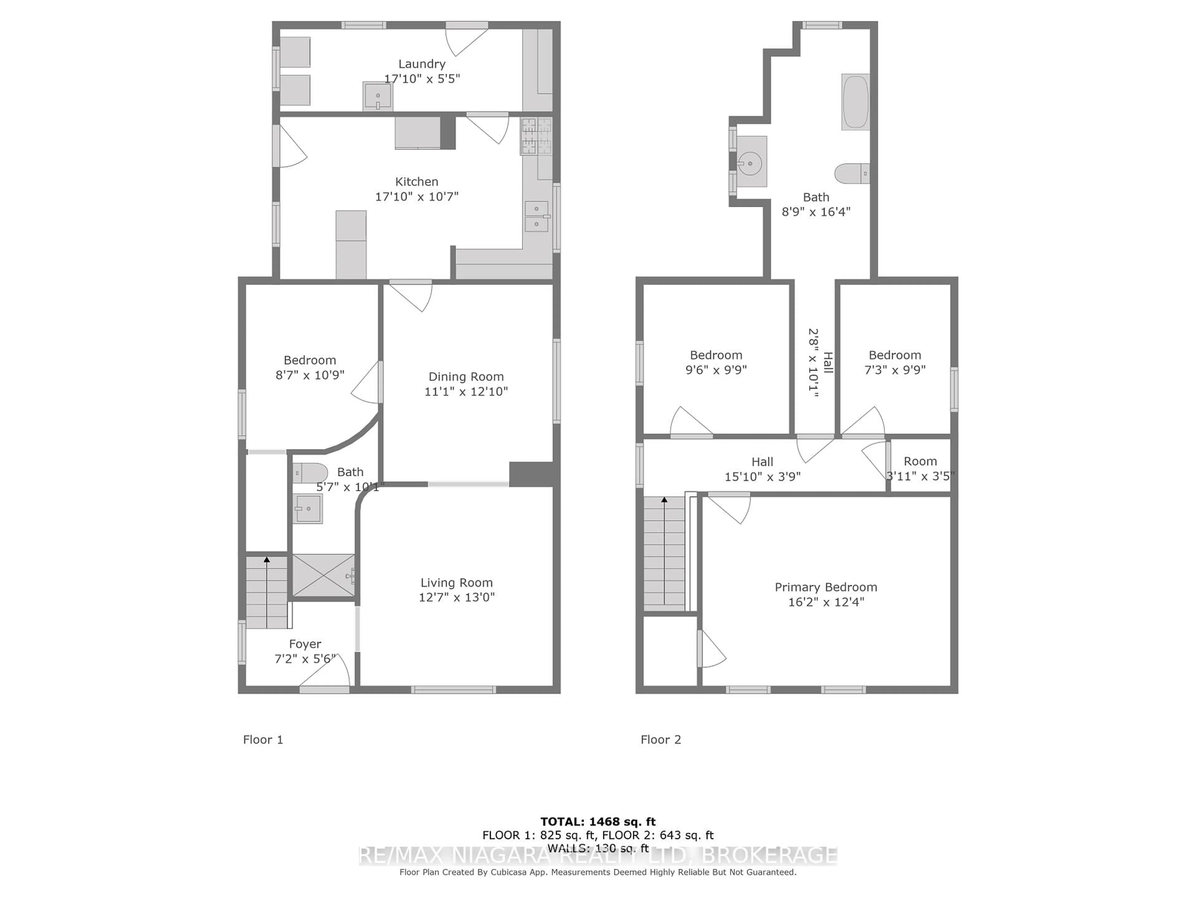 Floor plan for 173 Ash St, Port Colborne Ontario L3K 2W7
