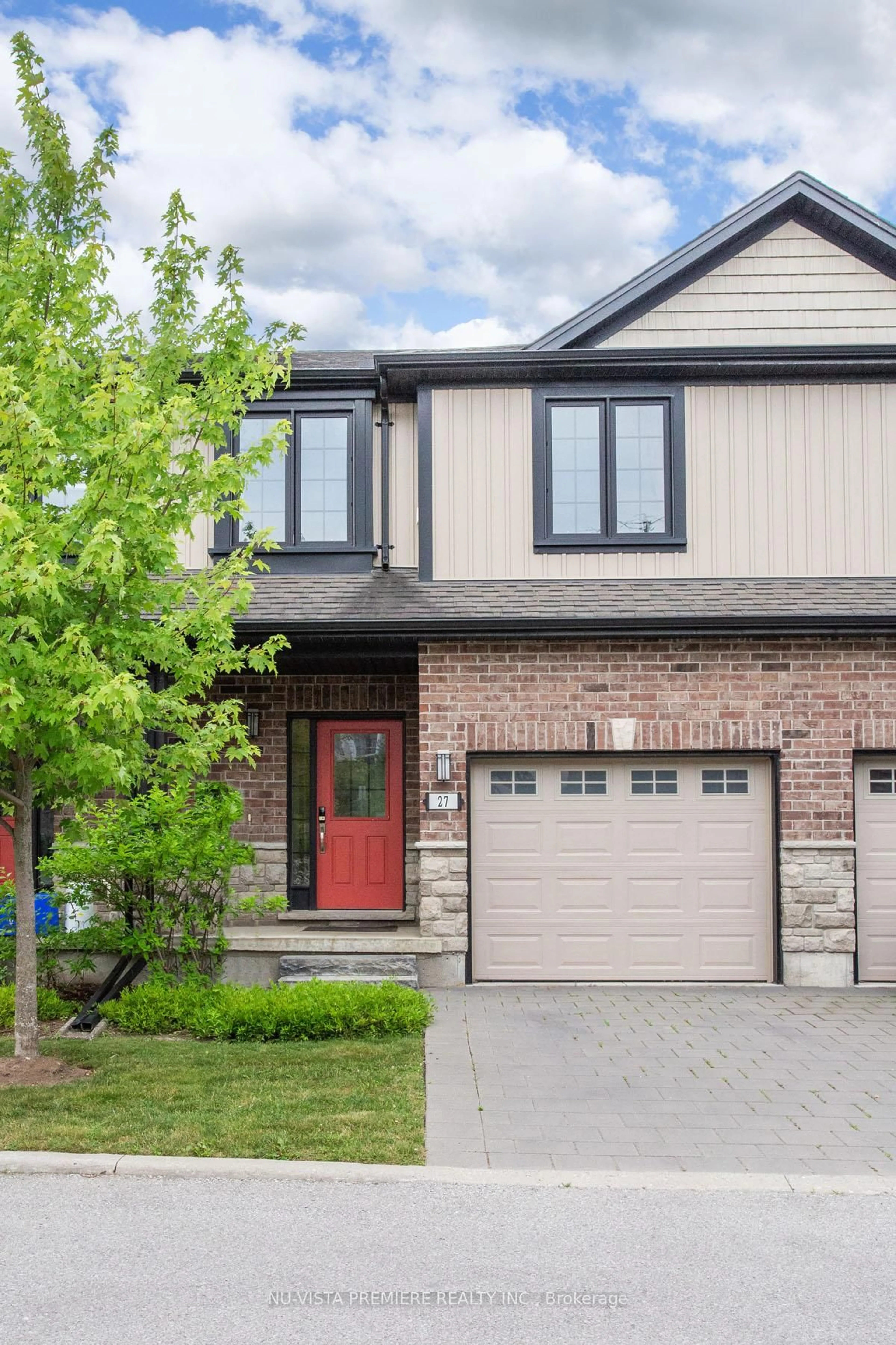 Home with brick exterior material, street for 2235 Blackwater Rd #27, London North Ontario N5X 0L8