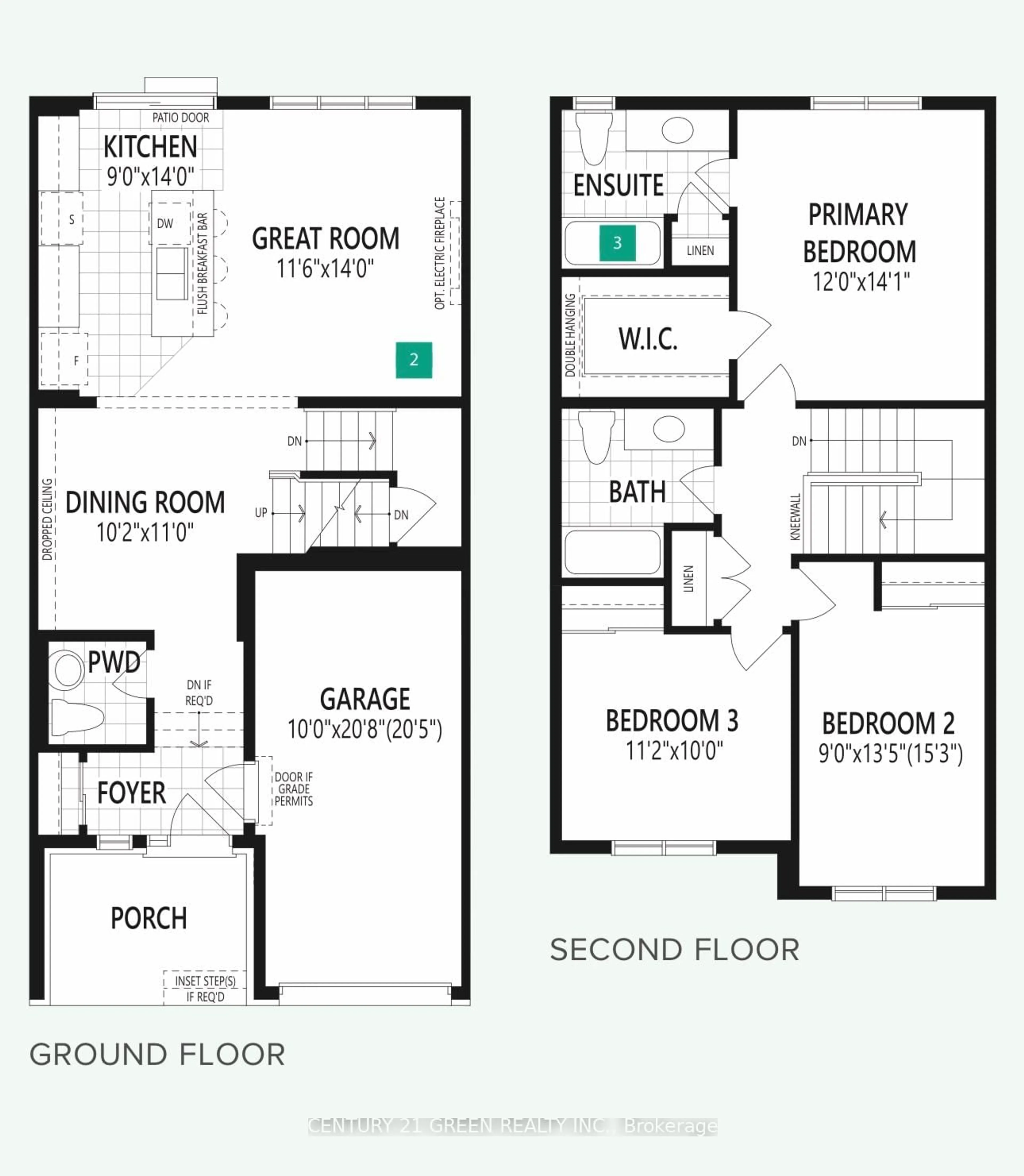 Floor plan for 2183 Winsome Terr, Orleans Ontario K4A 5M9