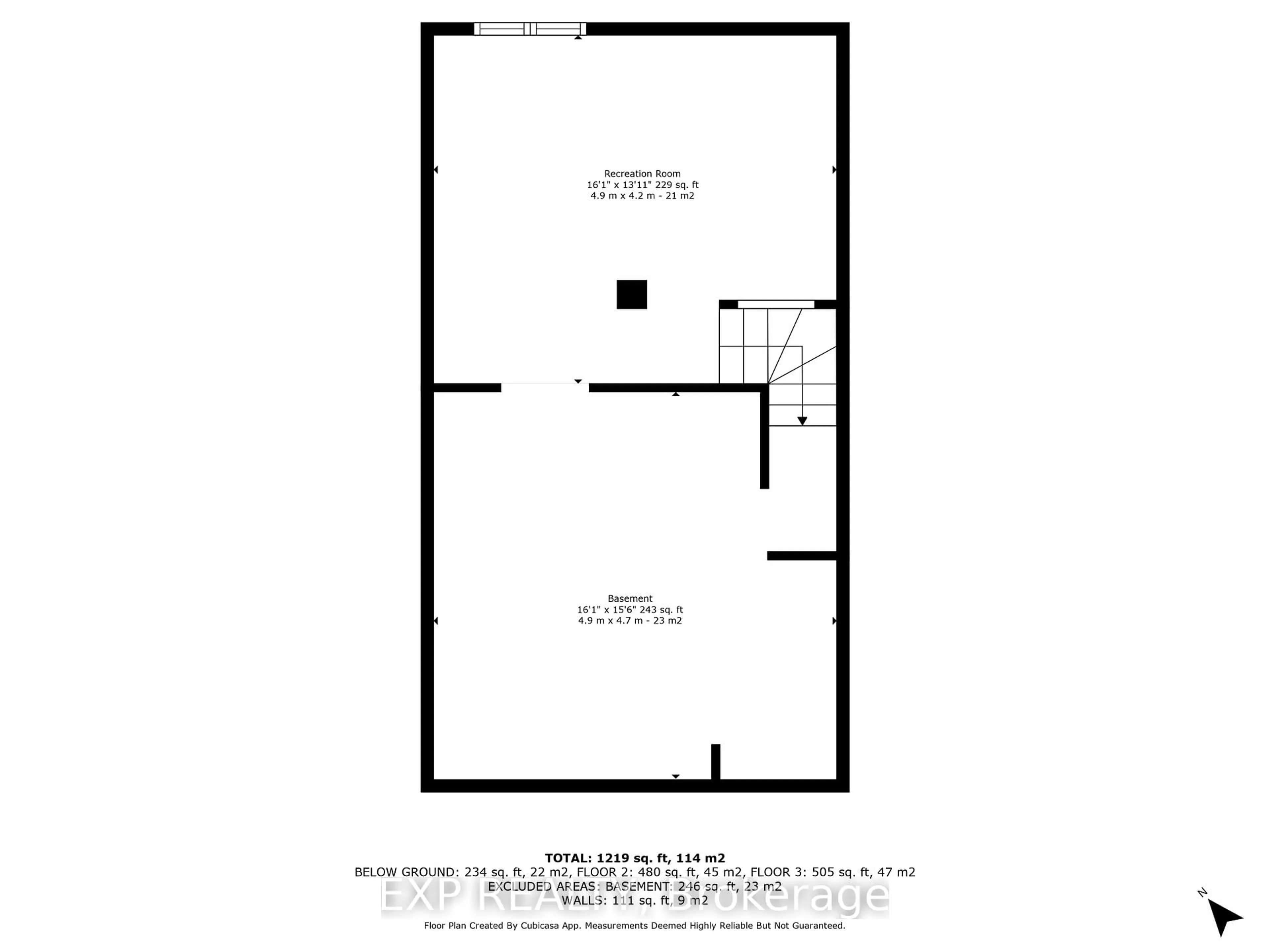Floor plan for 3111 Quail Dr #11, Ottawa Ontario K1T 1T9