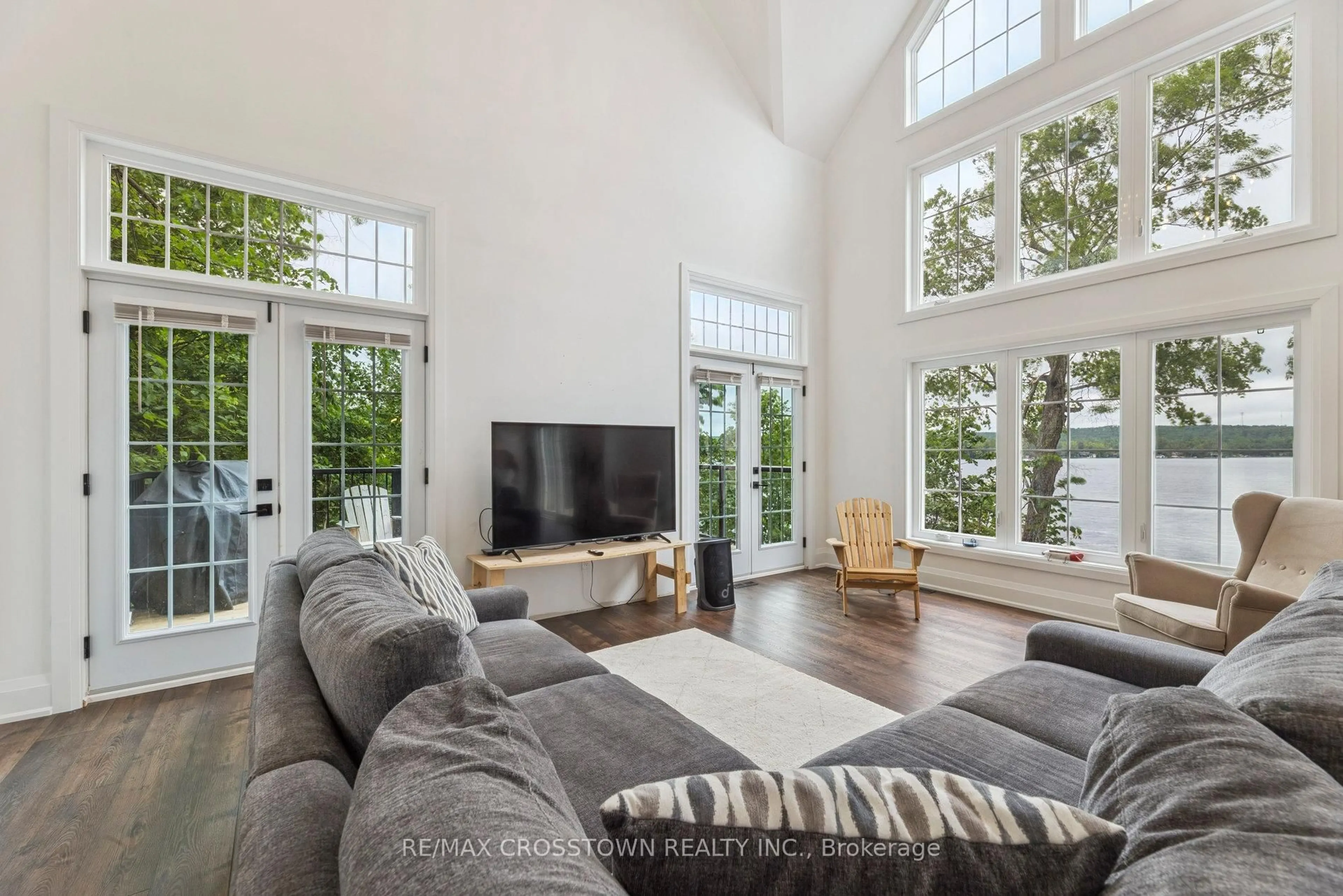 Living room with furniture, unknown for 2402 Victoria Springs Lane, Selwyn Ontario K0L 2H0
