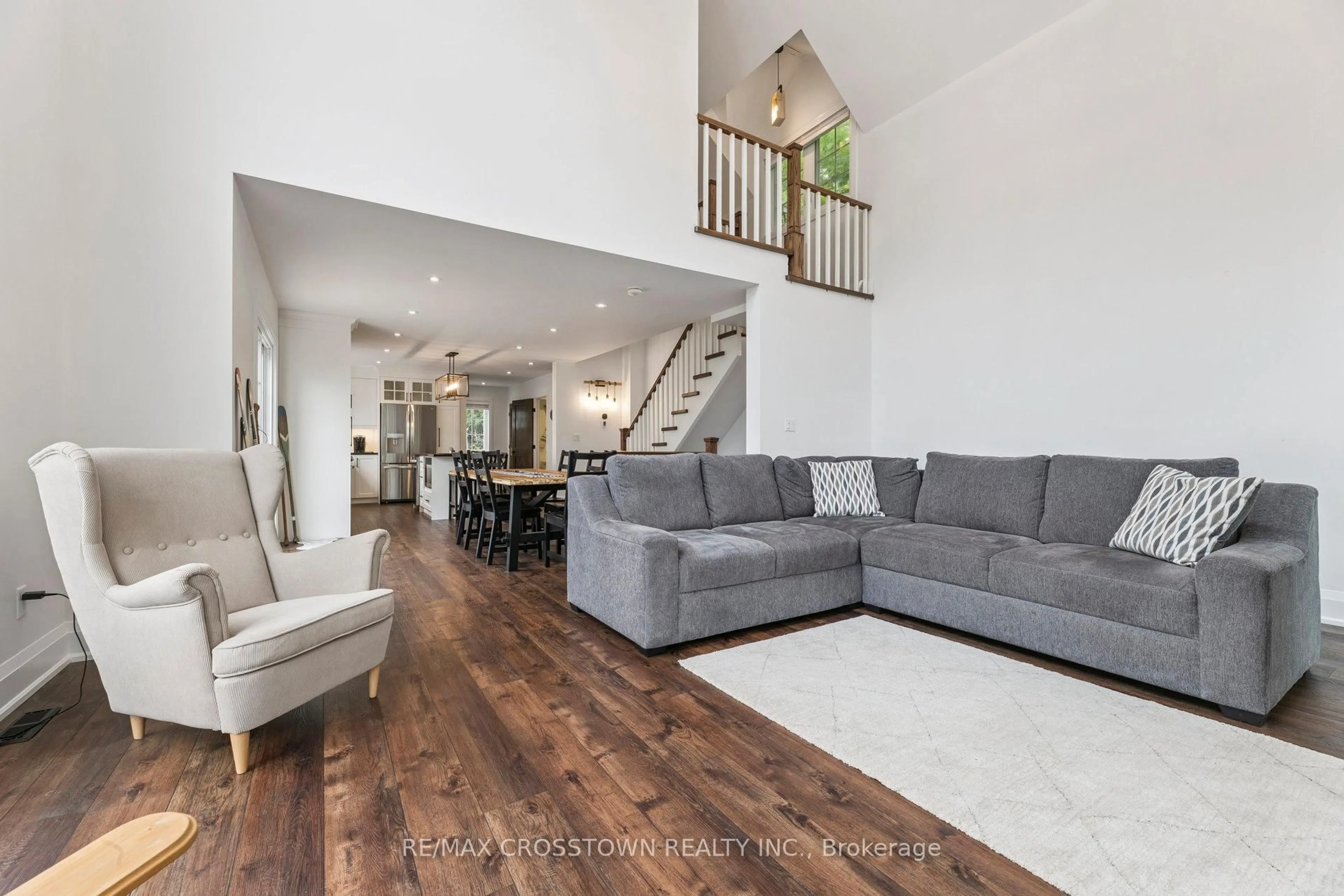 Living room with furniture, unknown for 2402 Victoria Springs Lane, Selwyn Ontario K0L 2H0