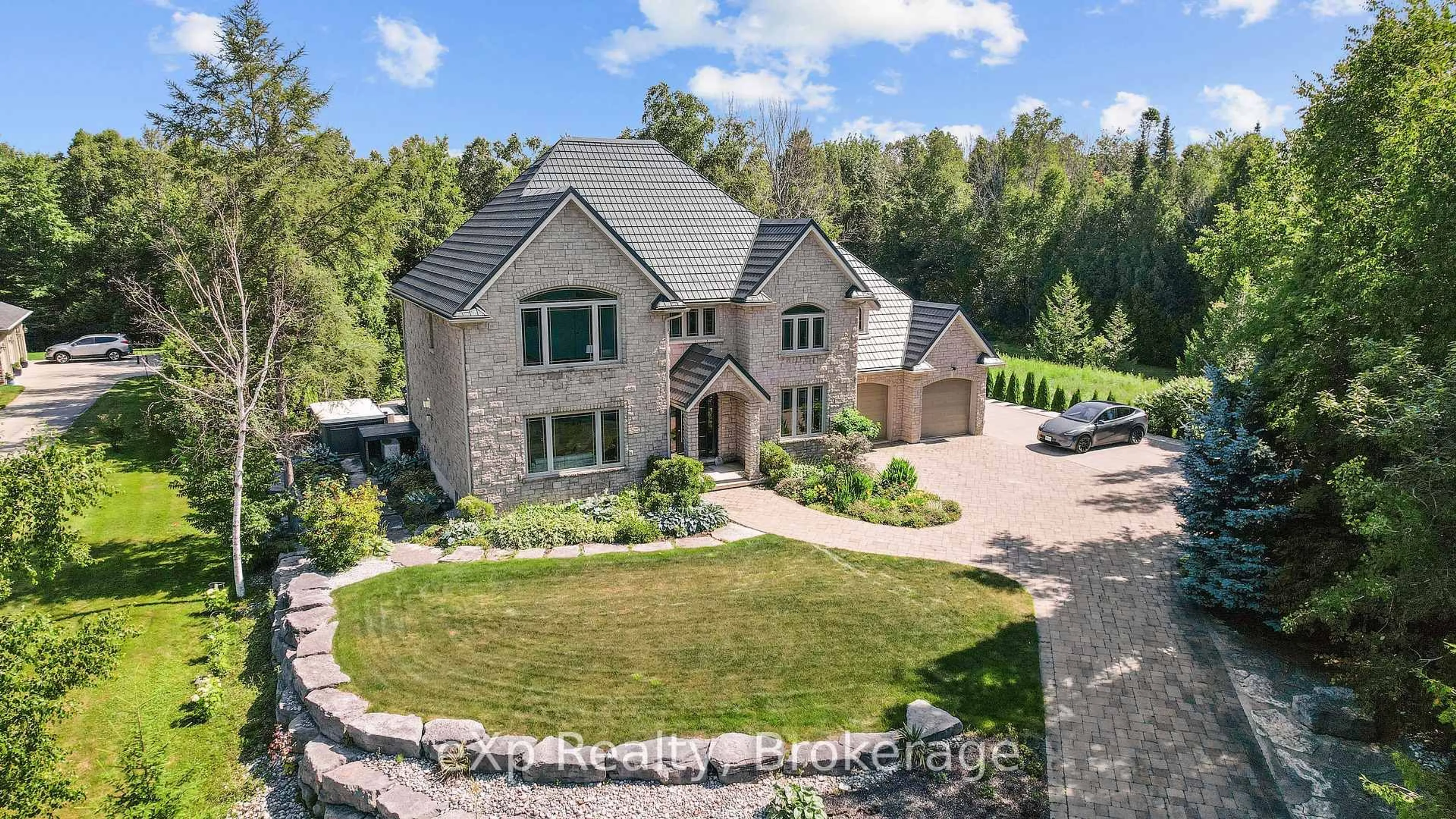 A pic from outside/outdoor area/front of a property/back of a property/a pic from drone, unknown for 56 Miramichi Bay Rd, Saugeen Shores Ontario N0H 2C0