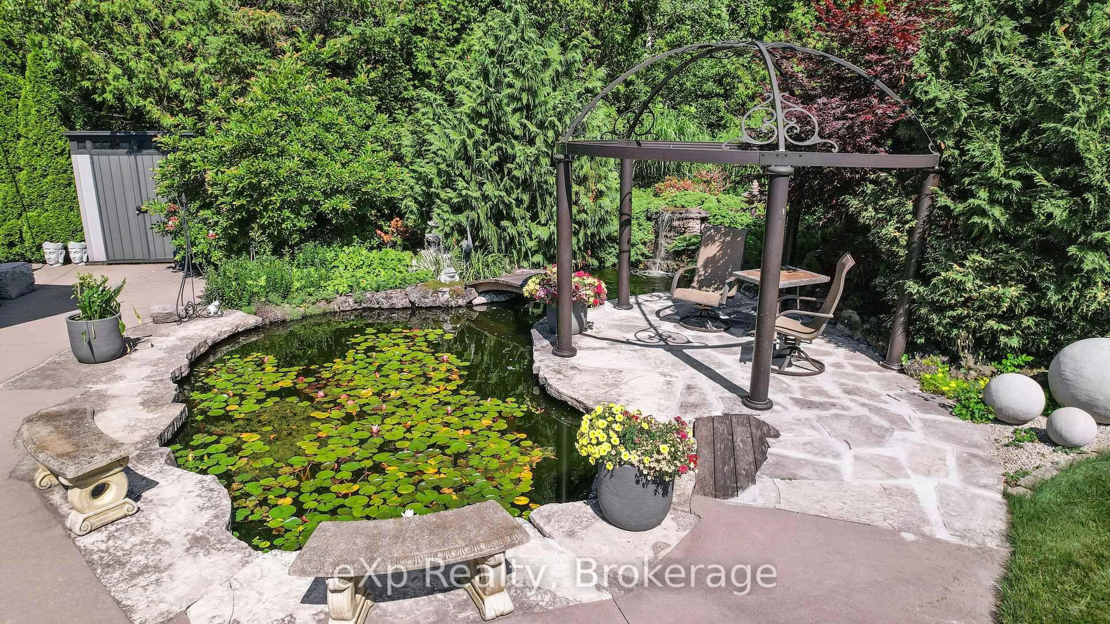 Patio, water/lake/river/ocean view for 56 Miramichi Bay Rd, Saugeen Shores Ontario N0H 2C0