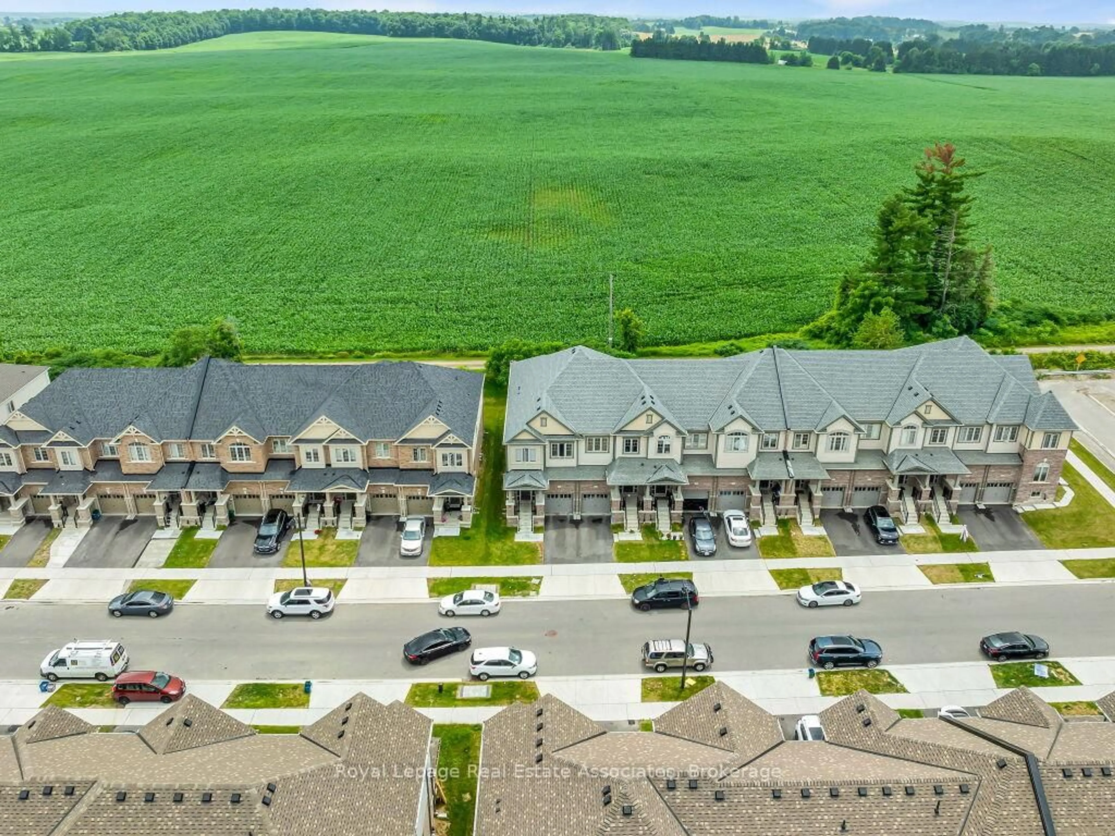 A pic from outside/outdoor area/front of a property/back of a property/a pic from drone, mountain view for 184 Broadacre Dr, Kitchener Ontario N2R 0S6