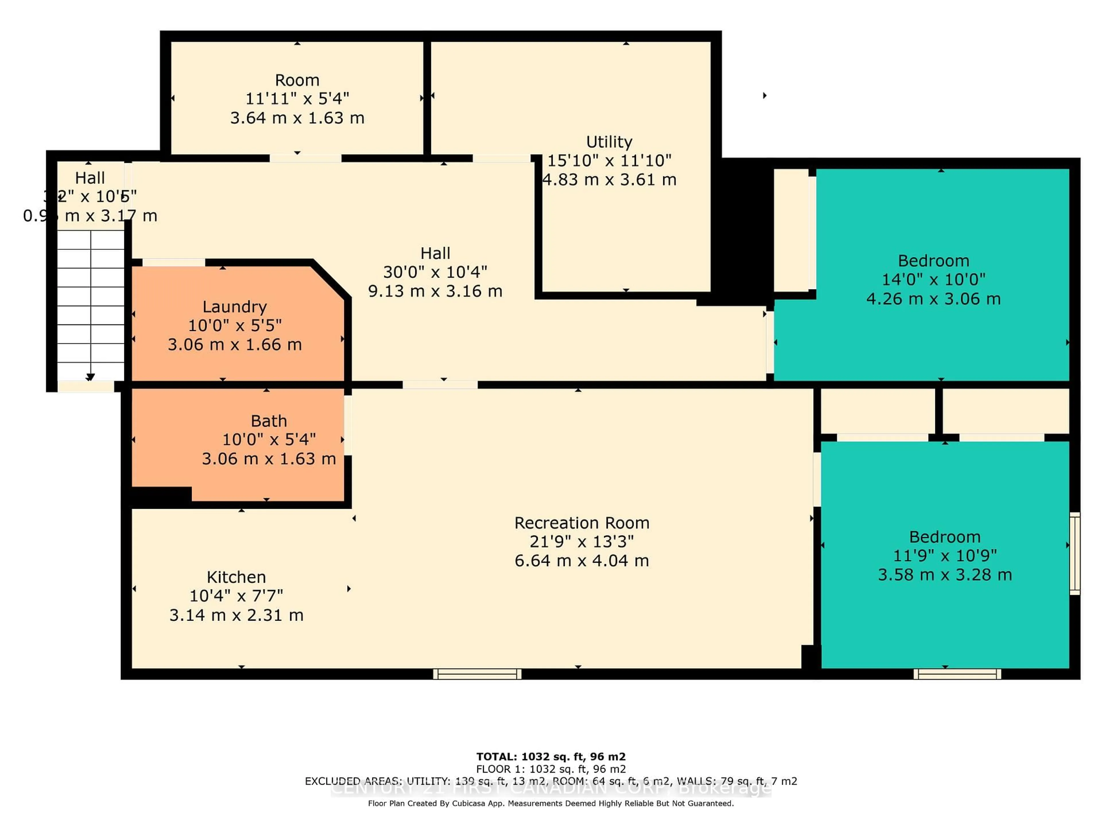 Floor plan for 150 Rutherford Ave, Aylmer Ontario N5H 2N8