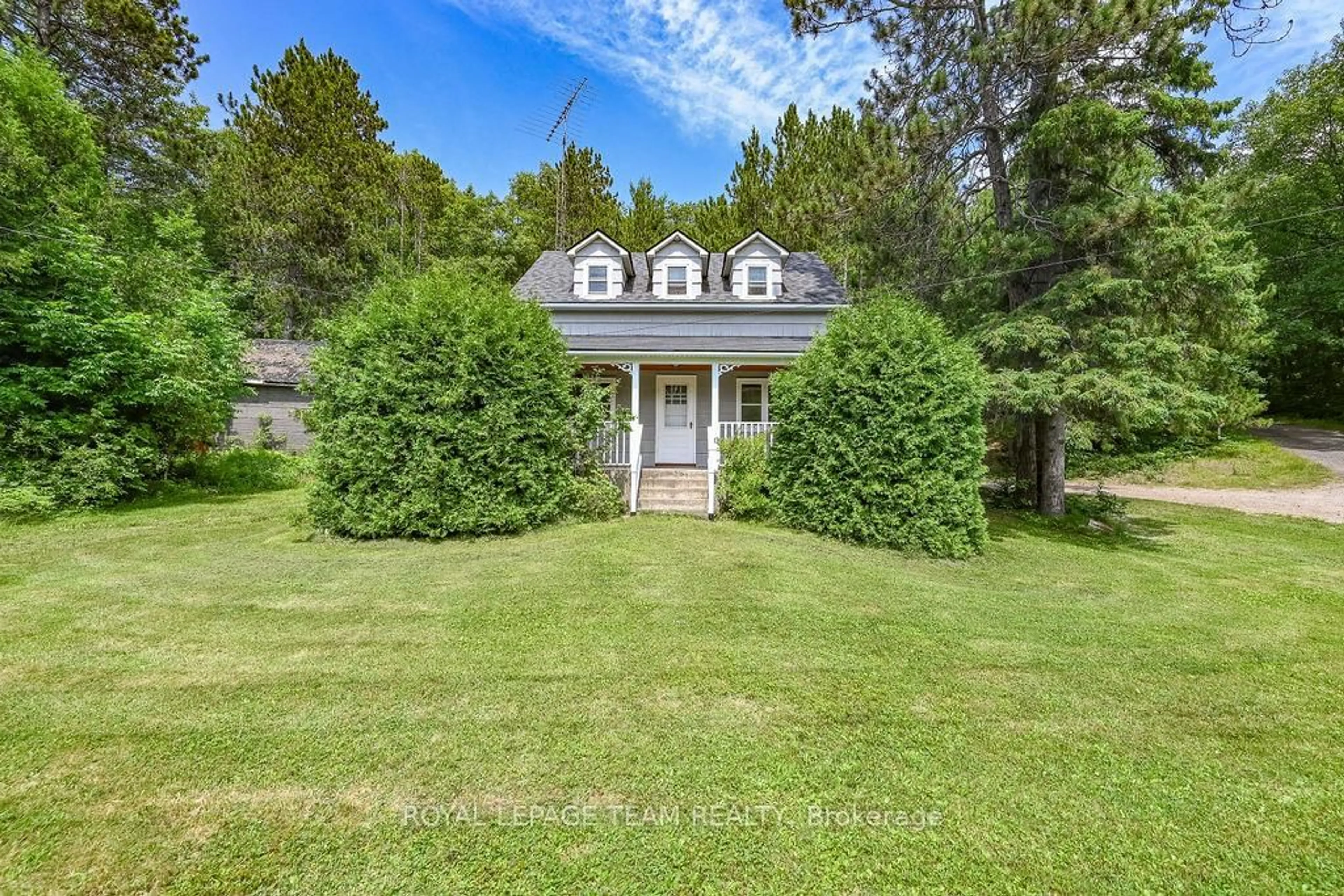 A pic from outside/outdoor area/front of a property/back of a property/a pic from drone, unknown for 19752 Highway 60 Highway, Barry's Bay Ontario K0J 1B0