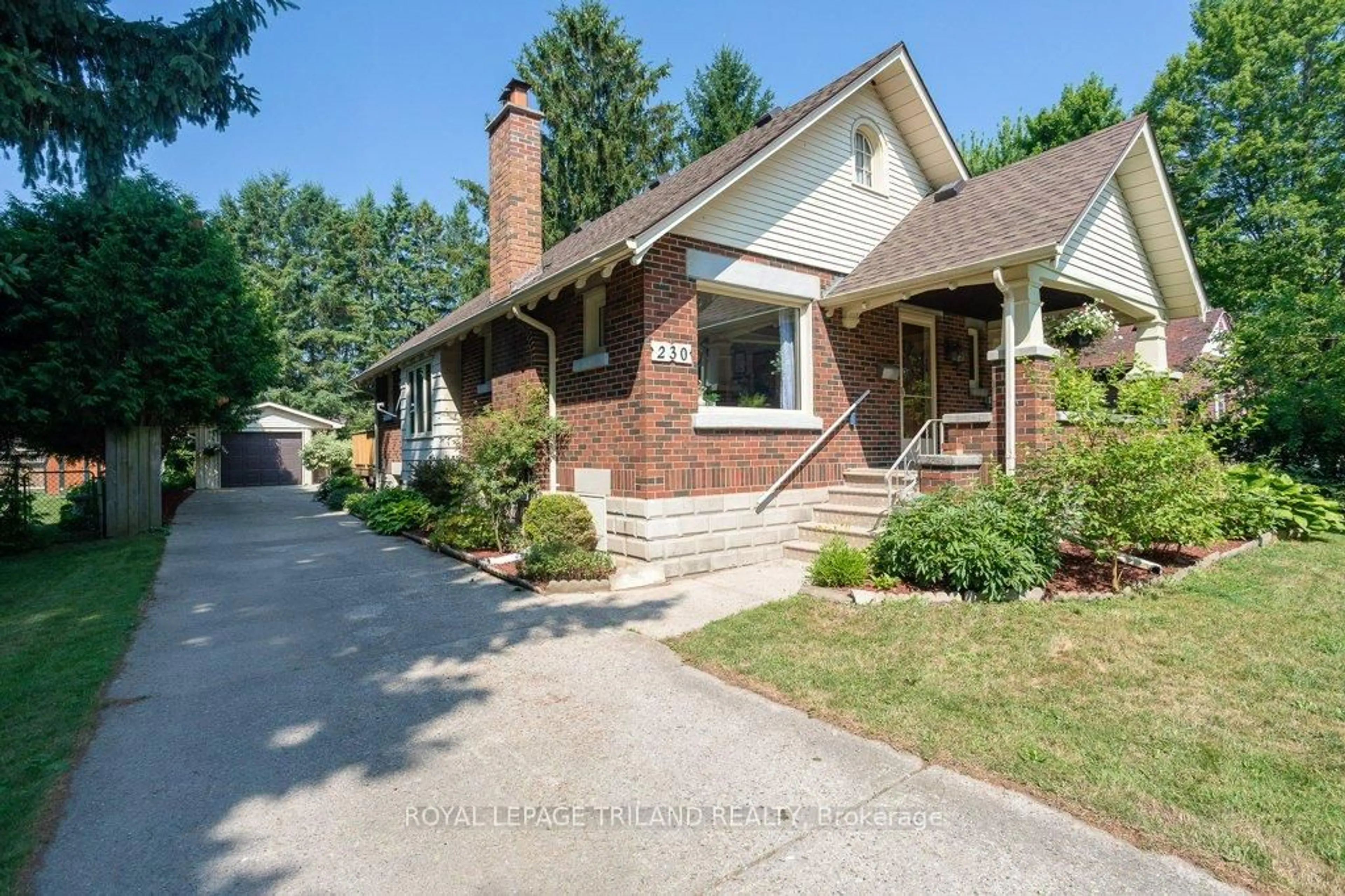 Home with brick exterior material, street for 230 Sunset Dr, St. Thomas Ontario N5R 3C3