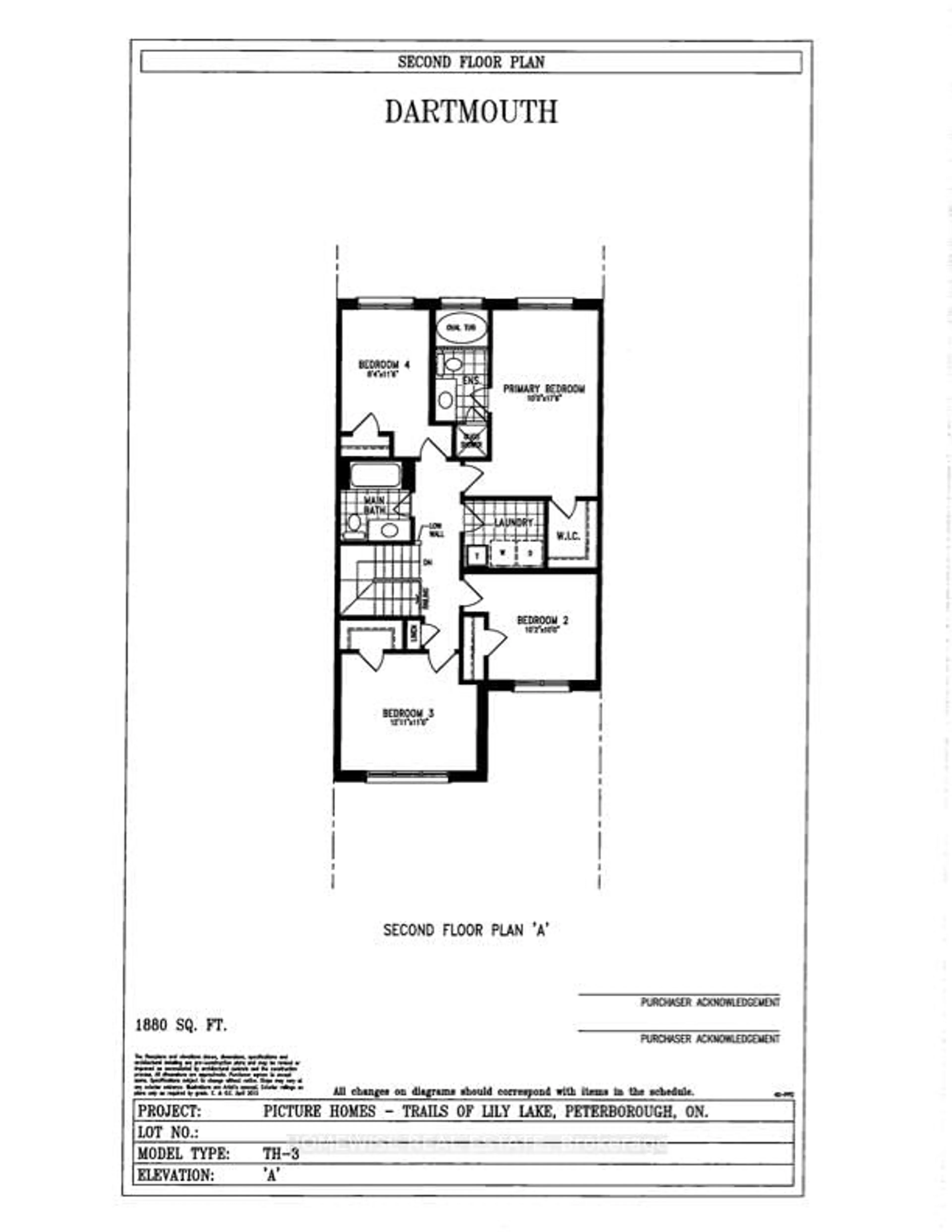 Floor plan for 700 Latimer Way, Peterborough North Ontario K9K 0H4
