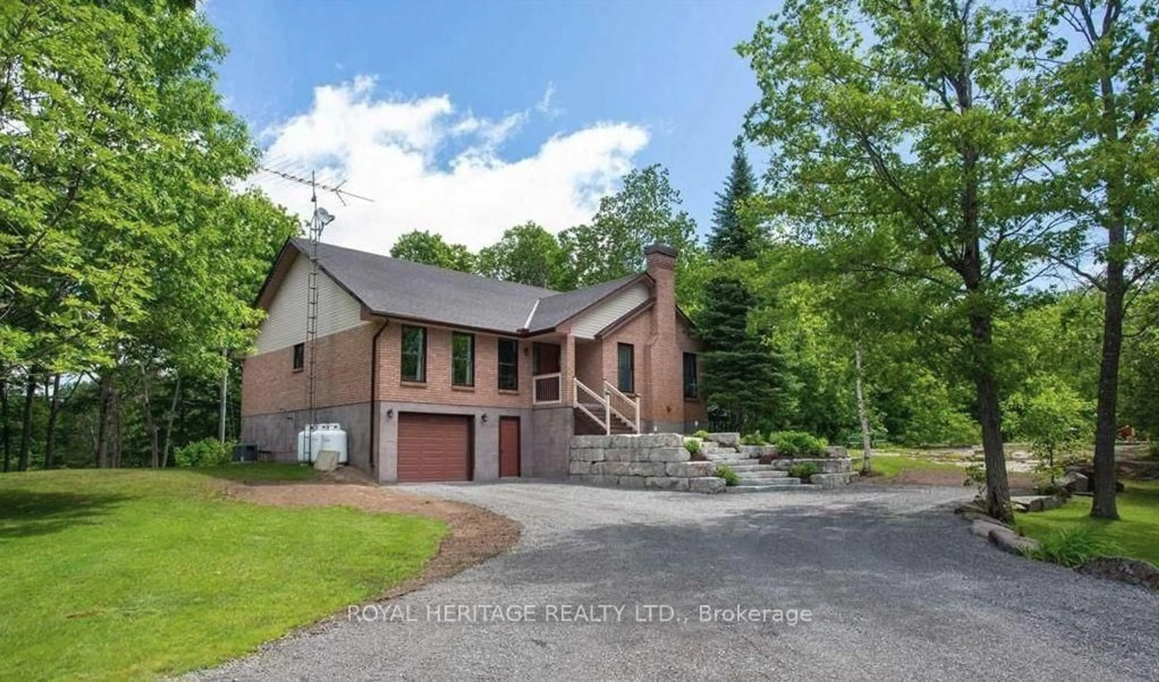 A pic from outside/outdoor area/front of a property/back of a property/a pic from drone, unknown for 2331 Lakeside Rd, Douro-Dummer Ontario K0L 2H0